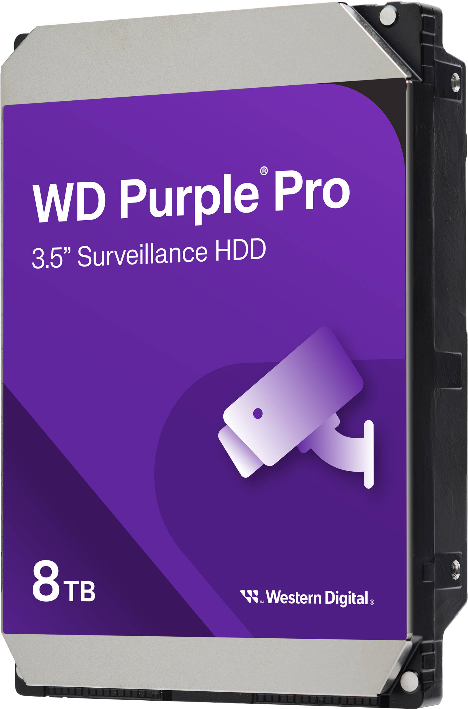 Жесткий диск WD 8TB 3.5" 5640 128MB SATA Purple Surveillance (WD85PURZ) фото 3