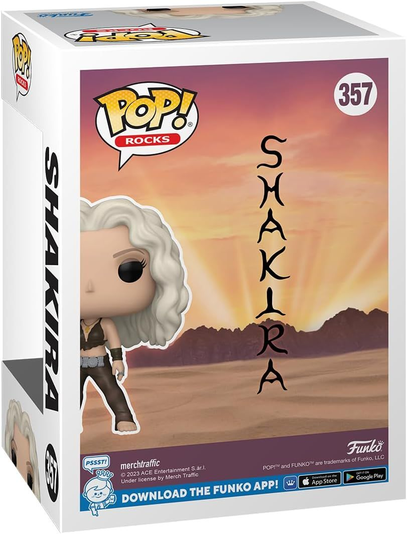 Колекційна фігурка Funko POP! Rocks: Shakira (Whenever/Whenever) (5908305244981)фото3