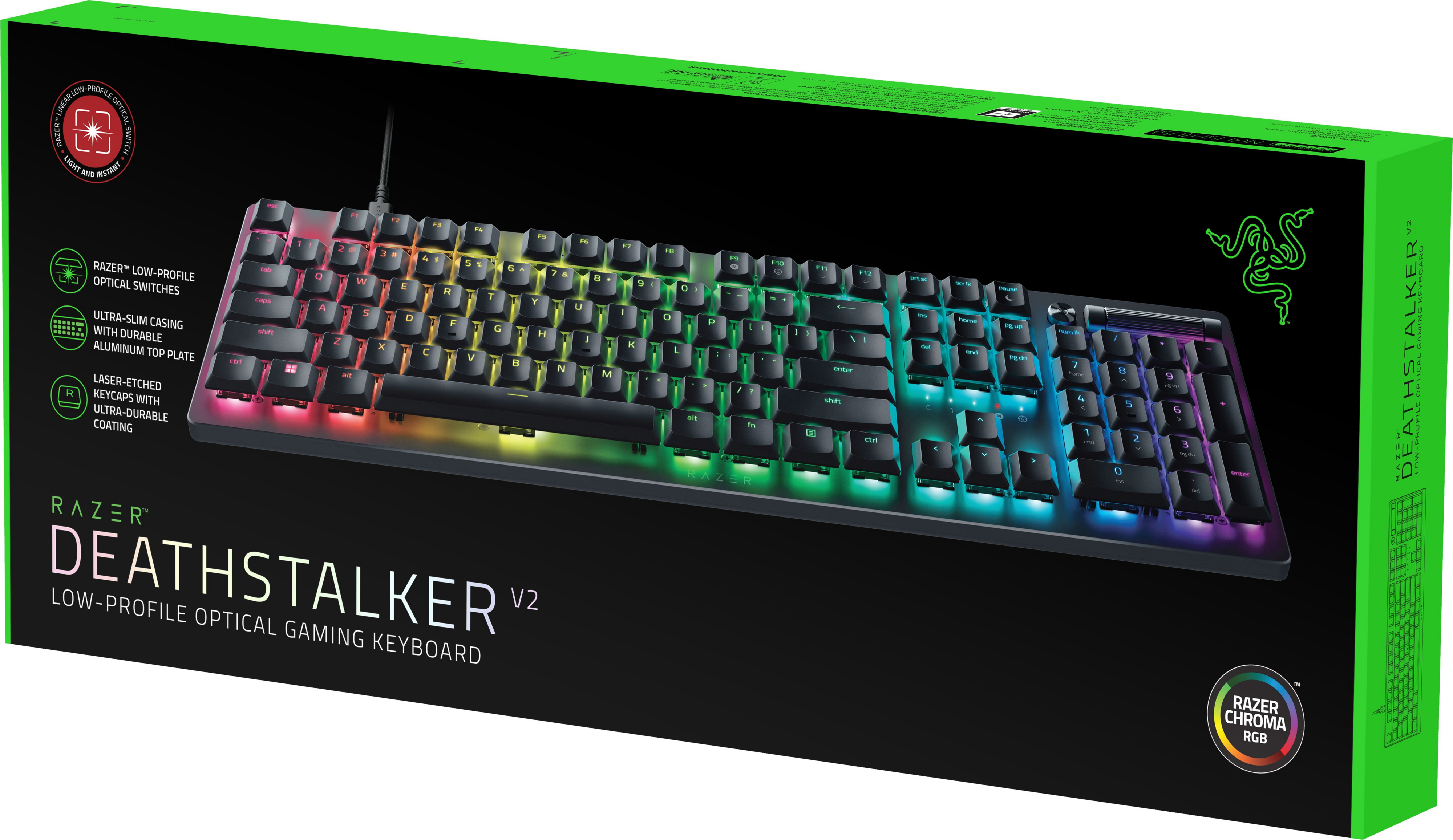 Ігрова клавіатура Razer DeathStalker V2 Red Switch RU (RZ03-04500800-R3R1)фото9