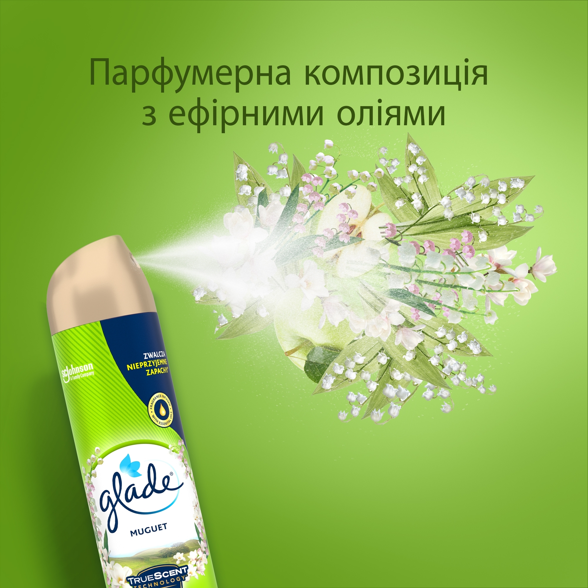 Освежитель воздуха Glade Ландыш 300мл фото