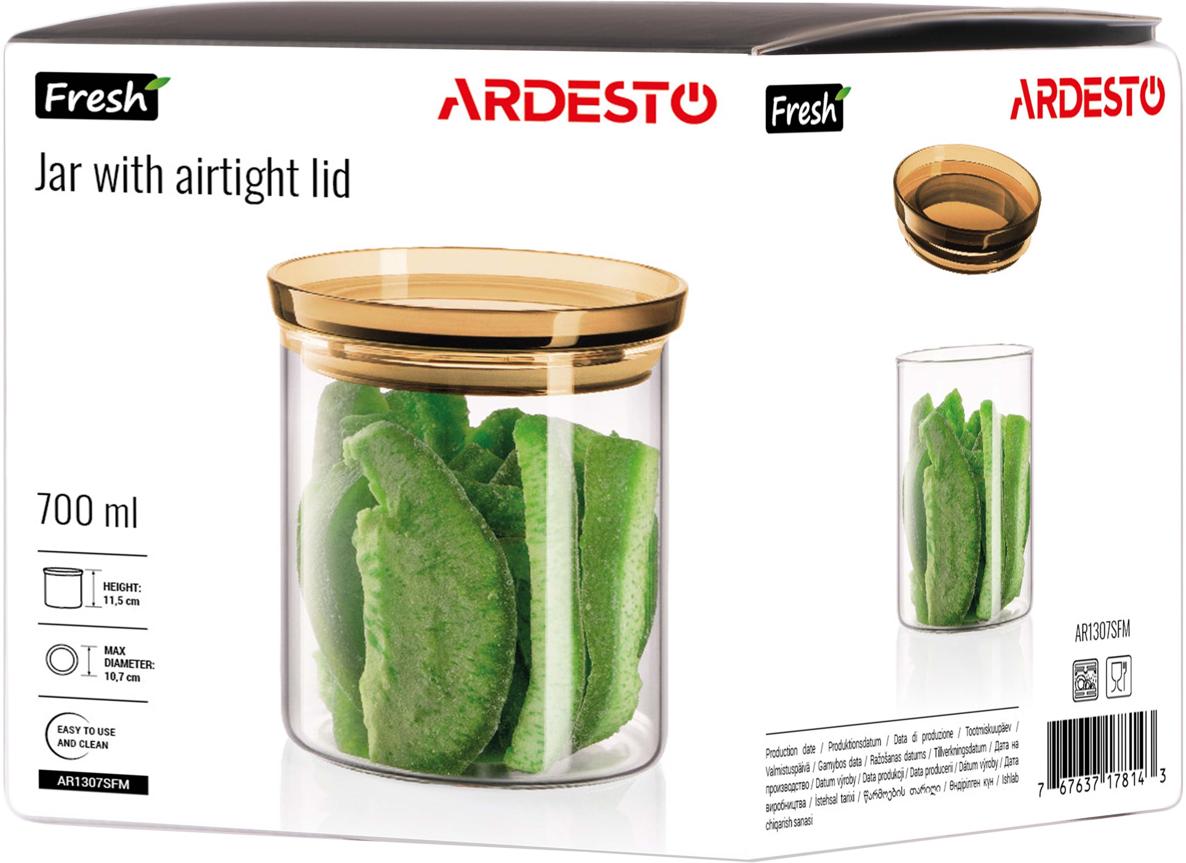 Банка для зберігання ARDESTO Fresh 700мл (AR1307SFM)фото7