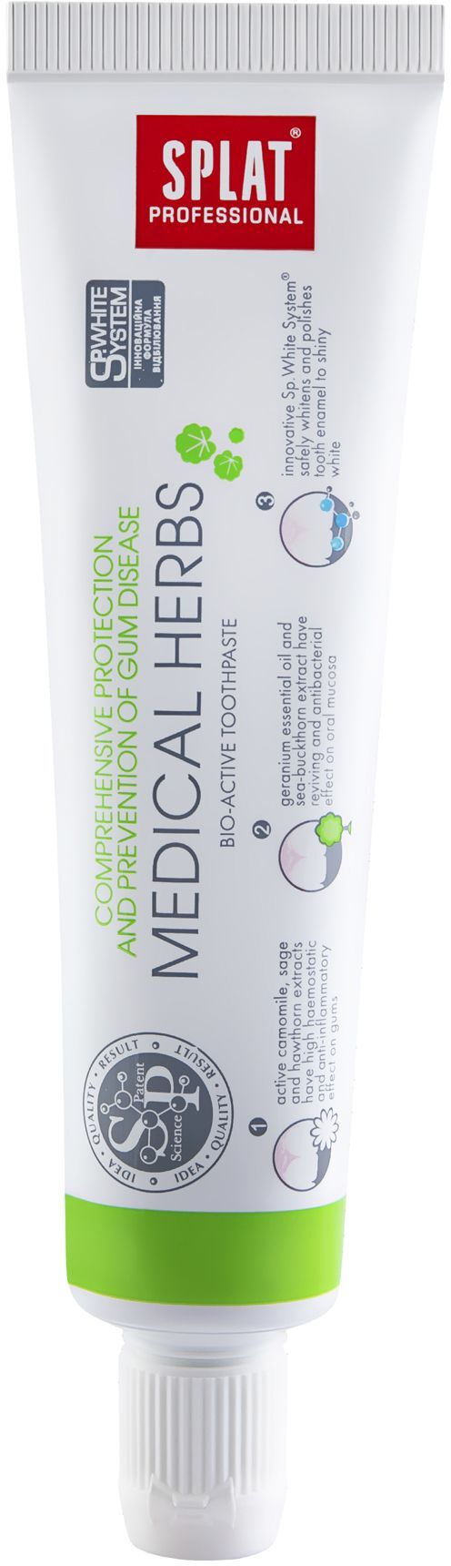 Зубная паста Splat Professional Medical Herbs 40мл фото 3