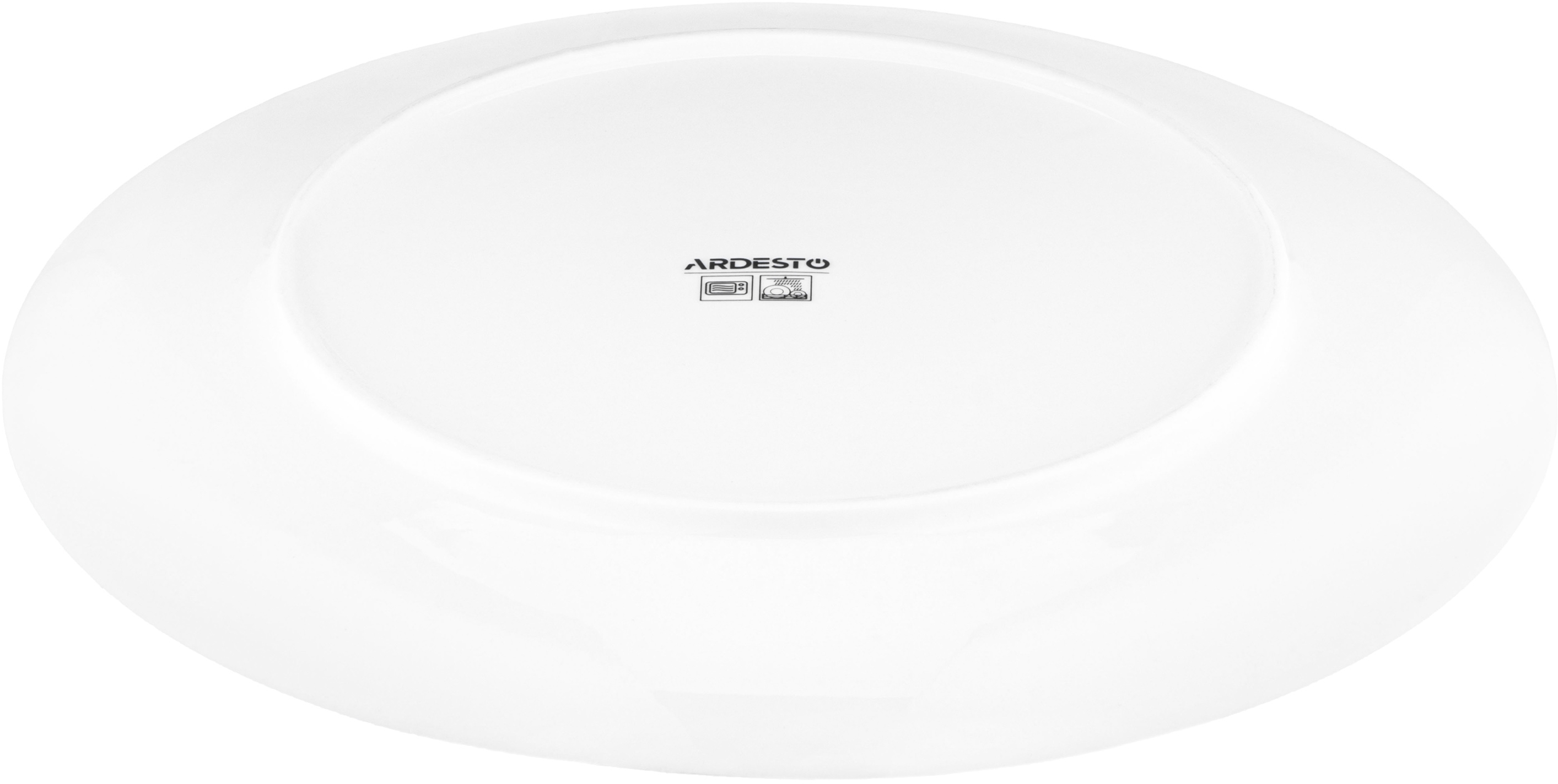 Тарелка десертная ARDESTO Capri, 19.2см, бело-голубой (AR0419CWB) фото 4