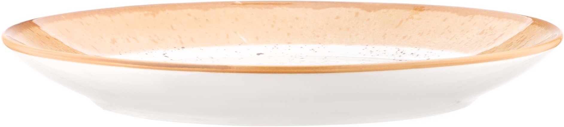 Тарелка десертная ARDESTO Siena, 19см, бело-желтый (AR2919SBG) фото 3