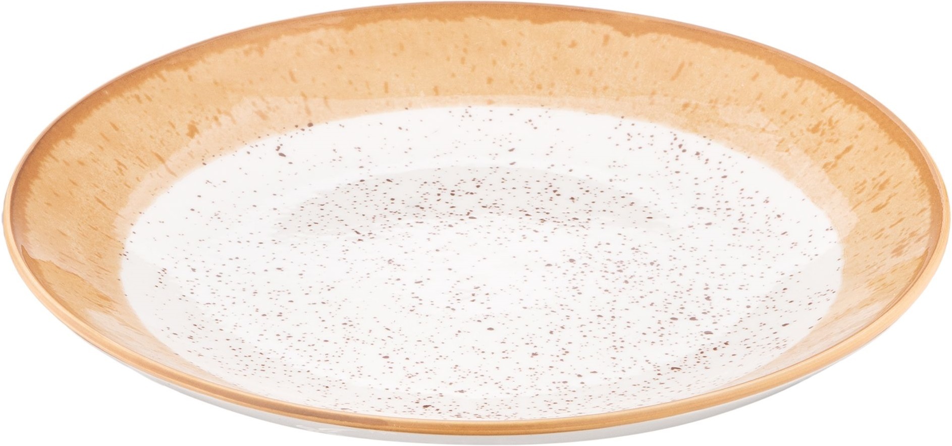 Тарелка десертная ARDESTO Siena, 19см, бело-желтый (AR2919SBG) фото 2