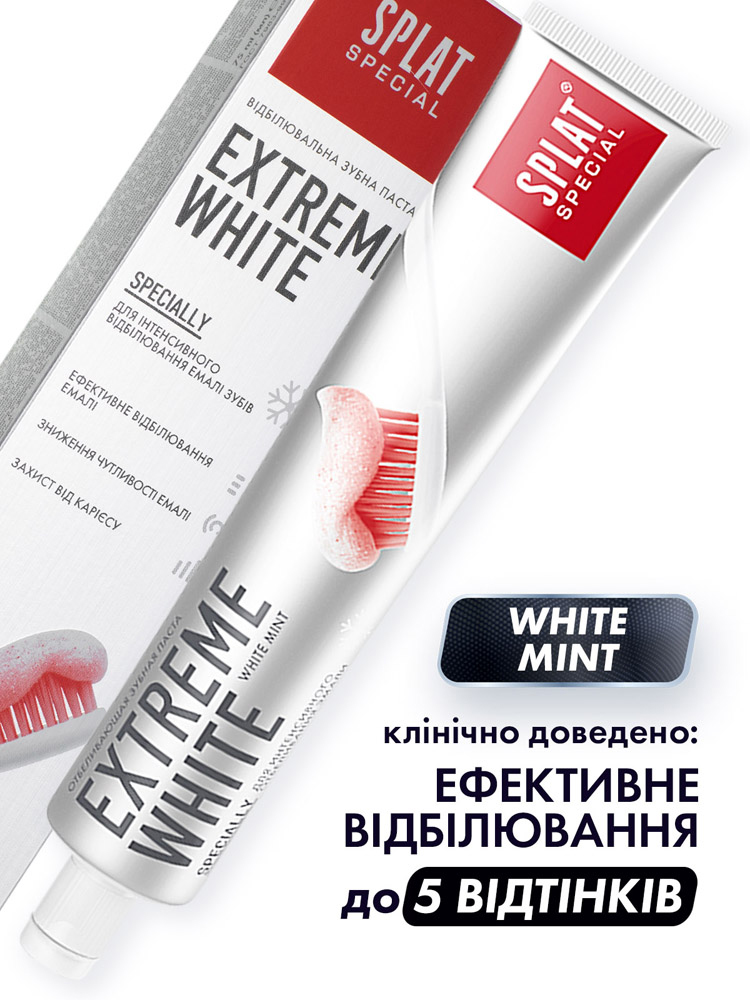Зубна паста Splat Special Extreme White 75млфото4