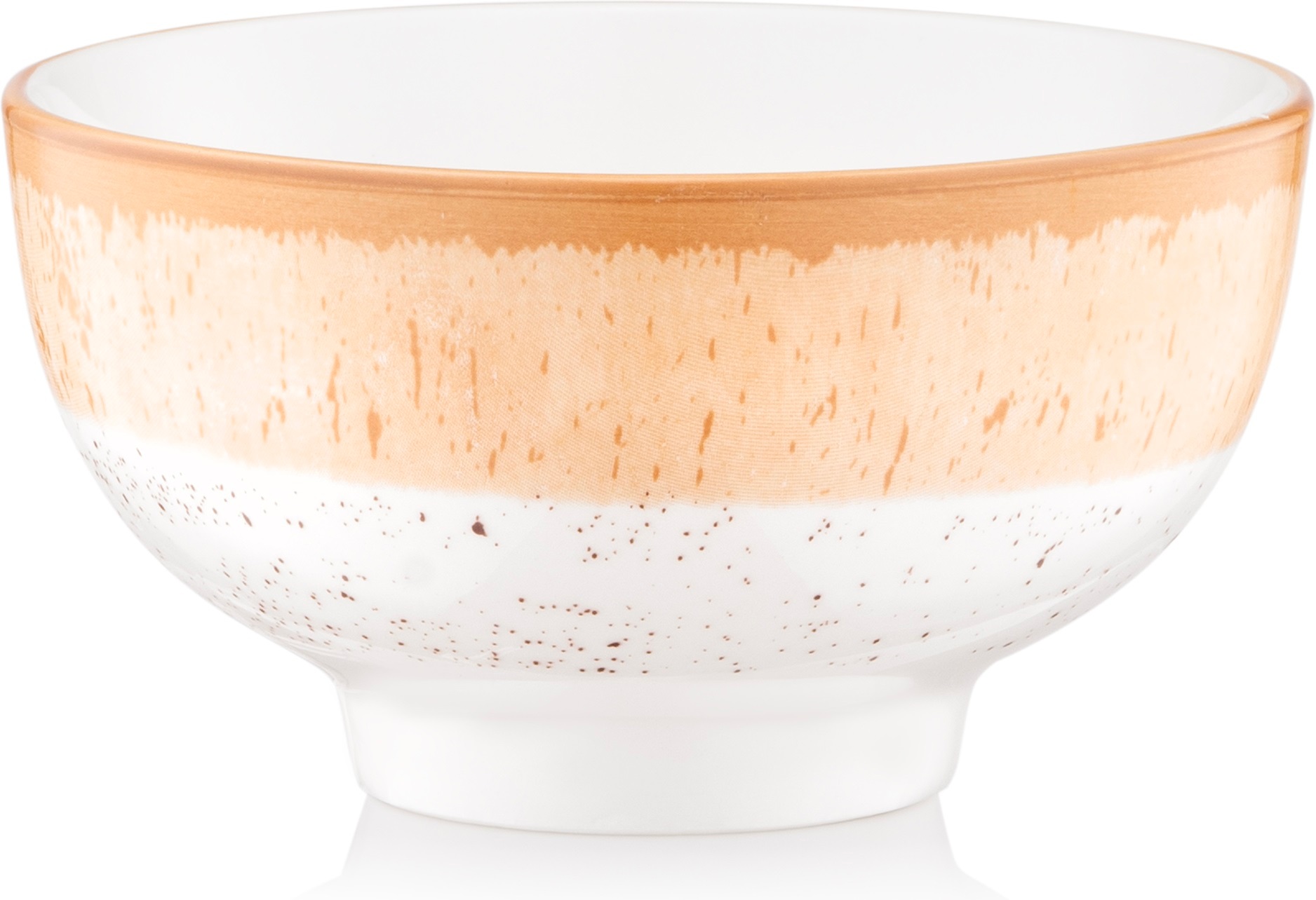 Салатник Ardesto Siena, 340мл, 11.5см, біло-жовтий (AR2914SBG)фото5