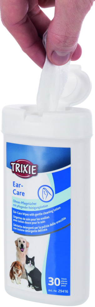 Серветки Trixie для догляду за вухами 30штфото4