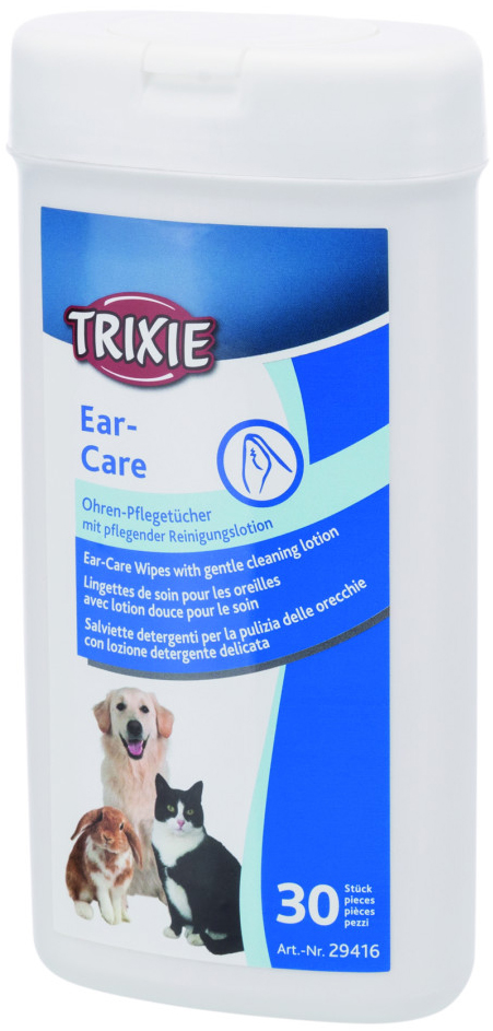 Серветки Trixie для догляду за вухами 30штфото2