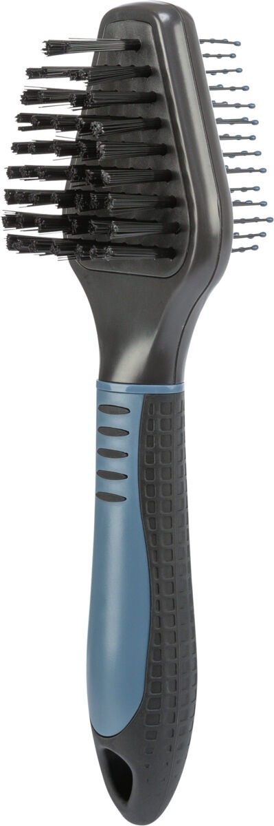 Щетка двухсторонняя для собак Trixie 6*19см фото 2
