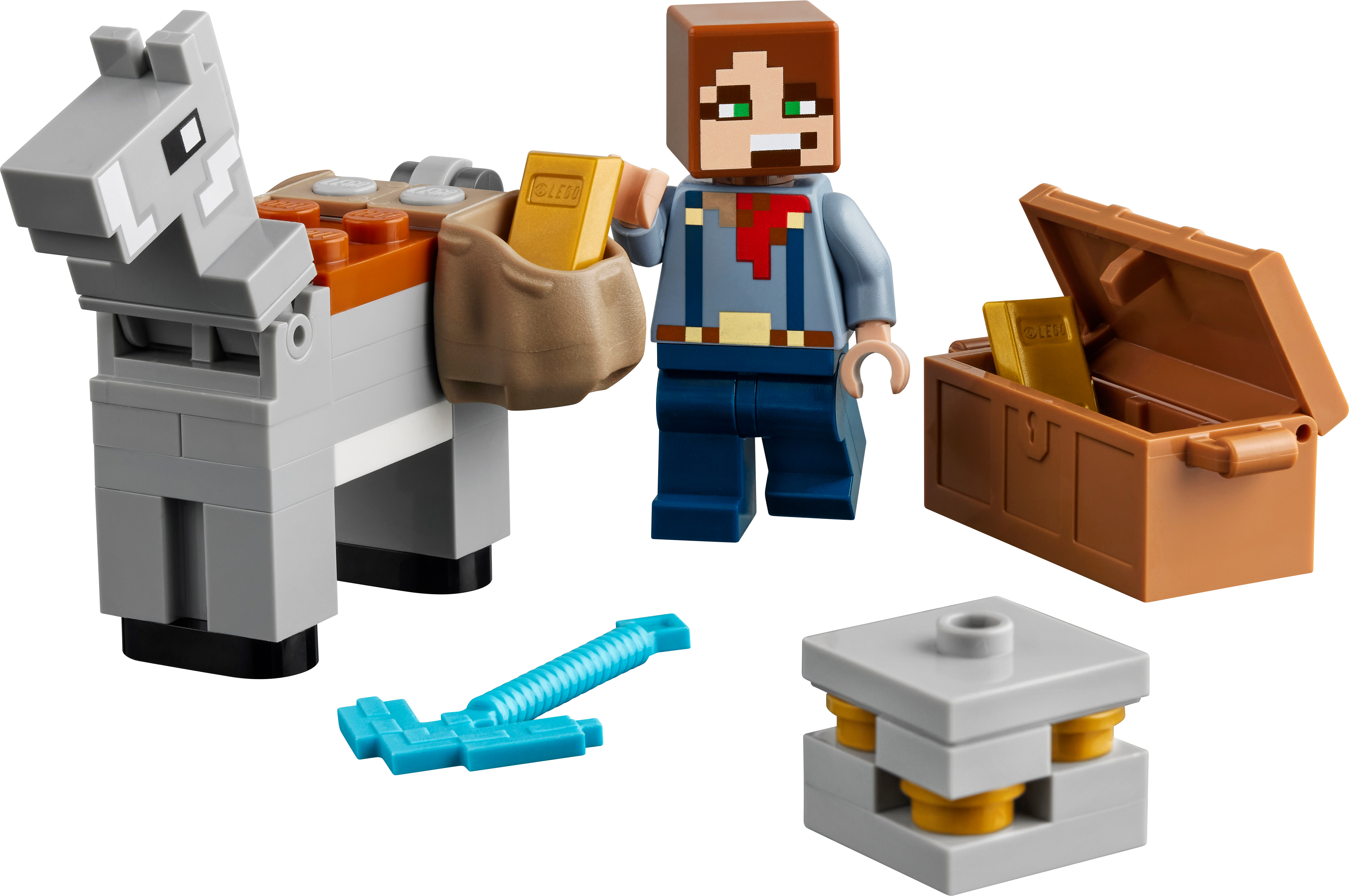 Конструктор LEGO 21263 Minecraft Покинутая шахта в бесплодных земляхфото14