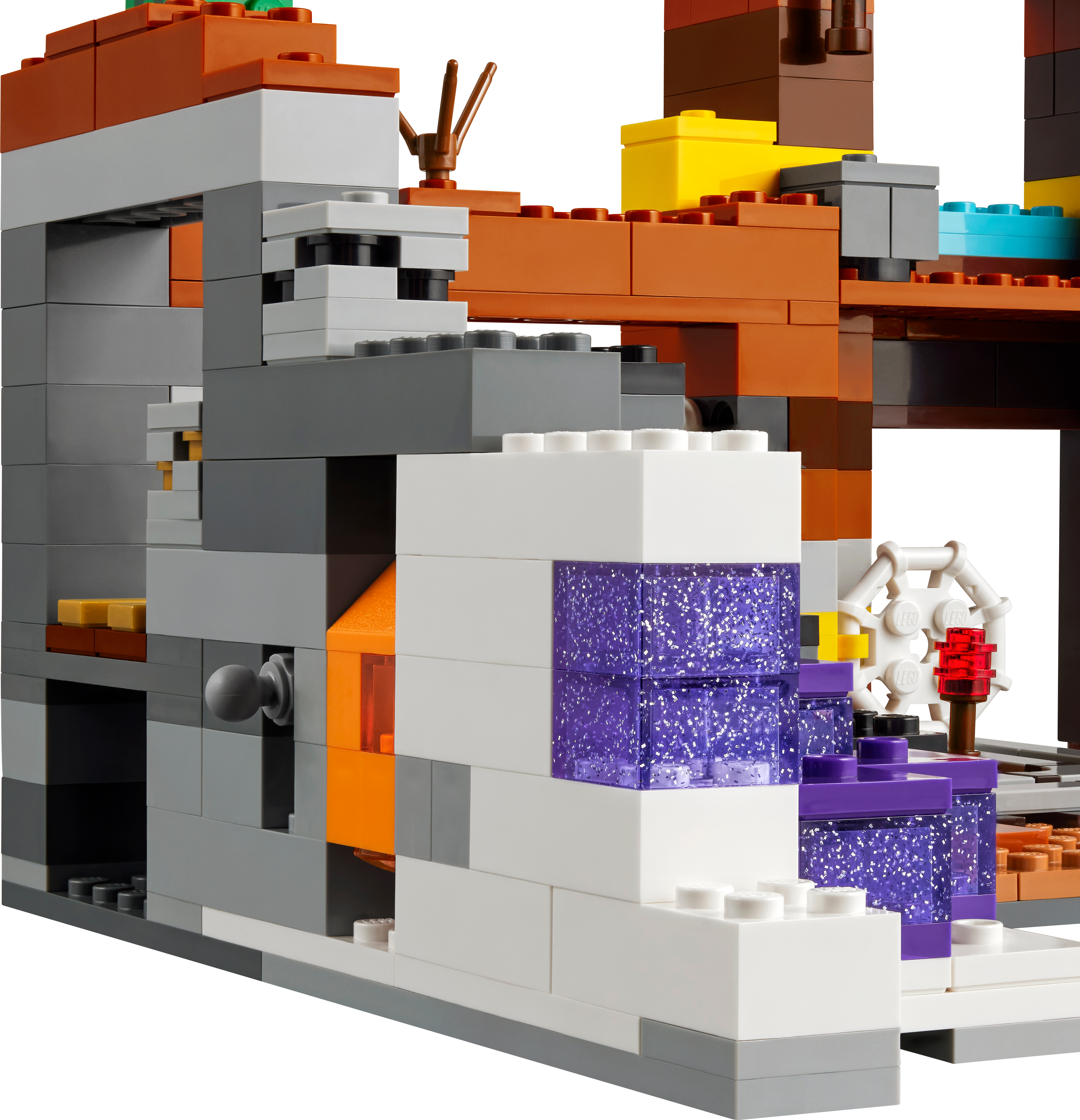 Конструктор LEGO 21263 Minecraft Покинутая шахта в бесплодных землях фото 11