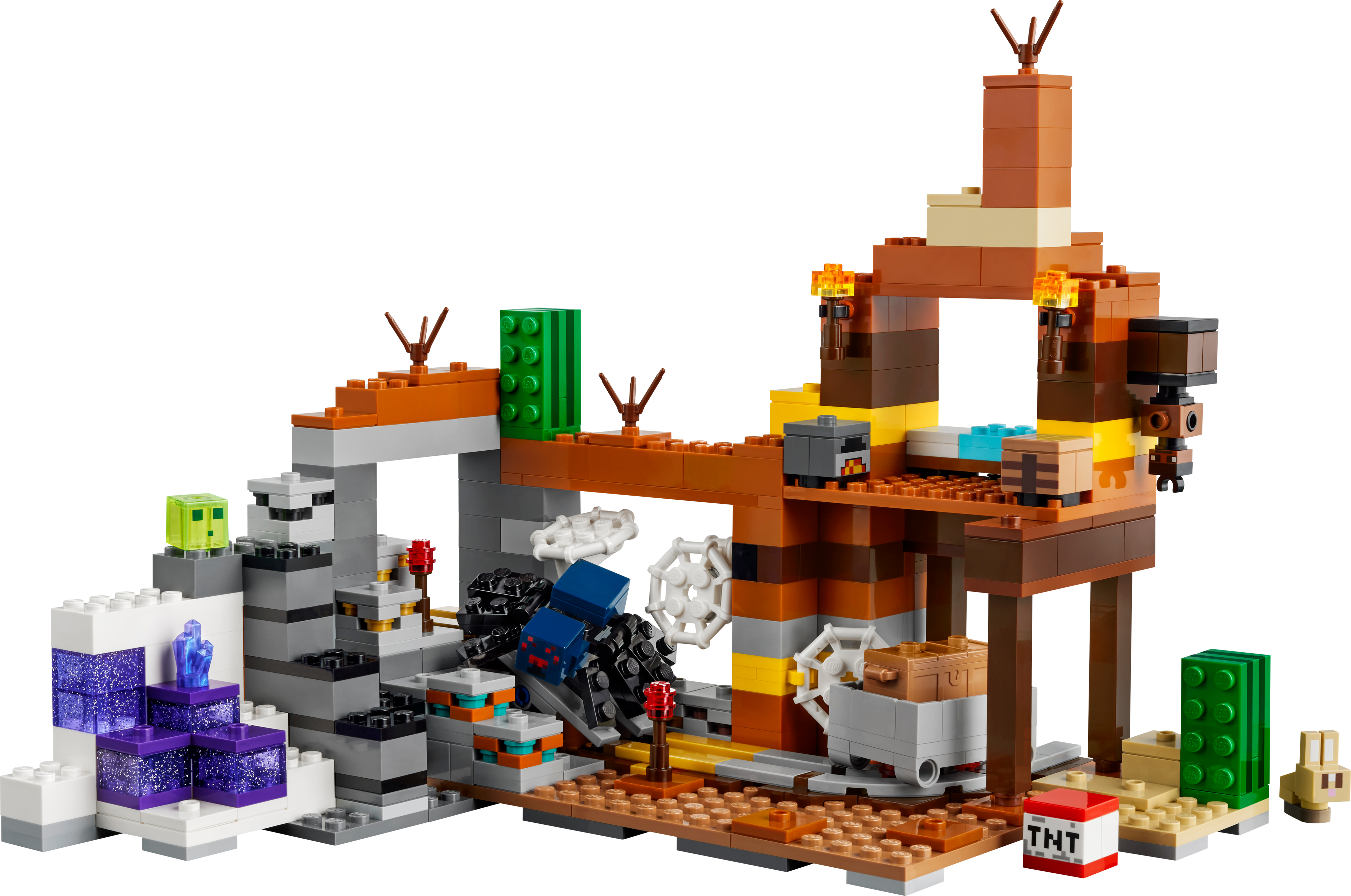 Конструктор LEGO 21263 Minecraft Покинутая шахта в бесплодных земляхфото9