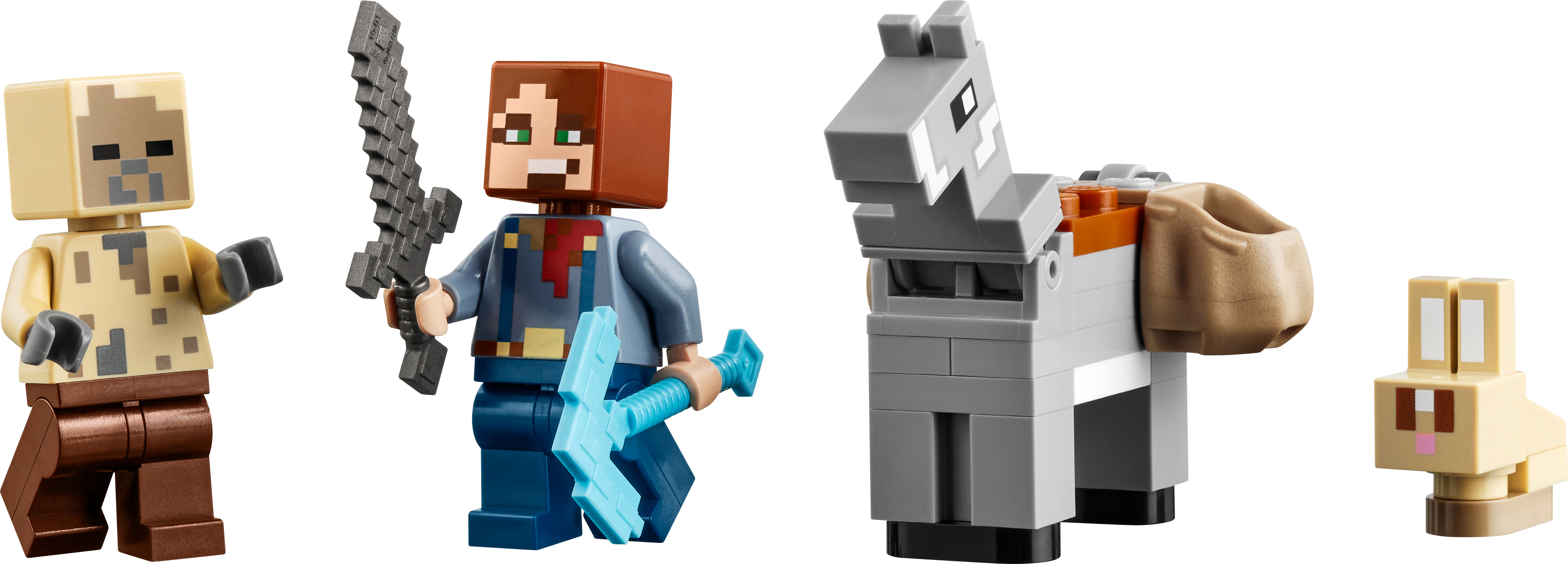 Конструктор LEGO 21263 Minecraft Покинутая шахта в бесплодных землях фото 16