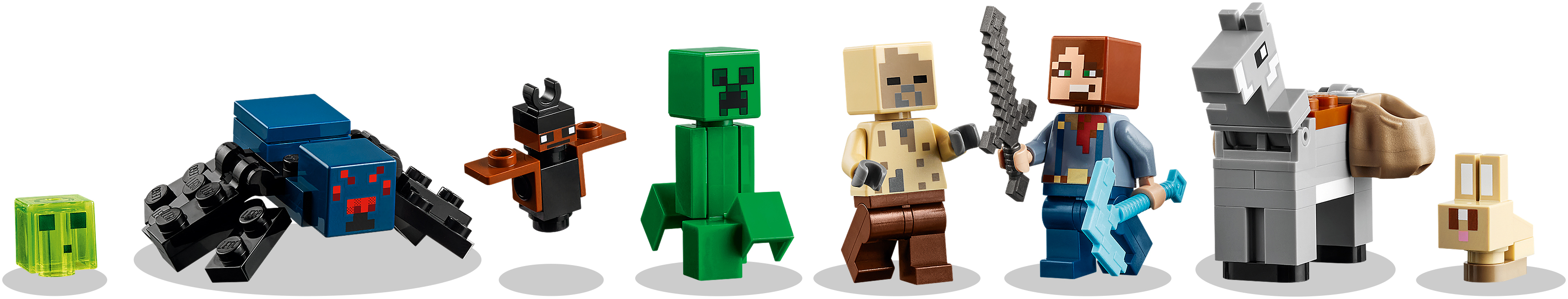 Конструктор LEGO 21263 Minecraft Покинутая шахта в бесплодных земляхфото18