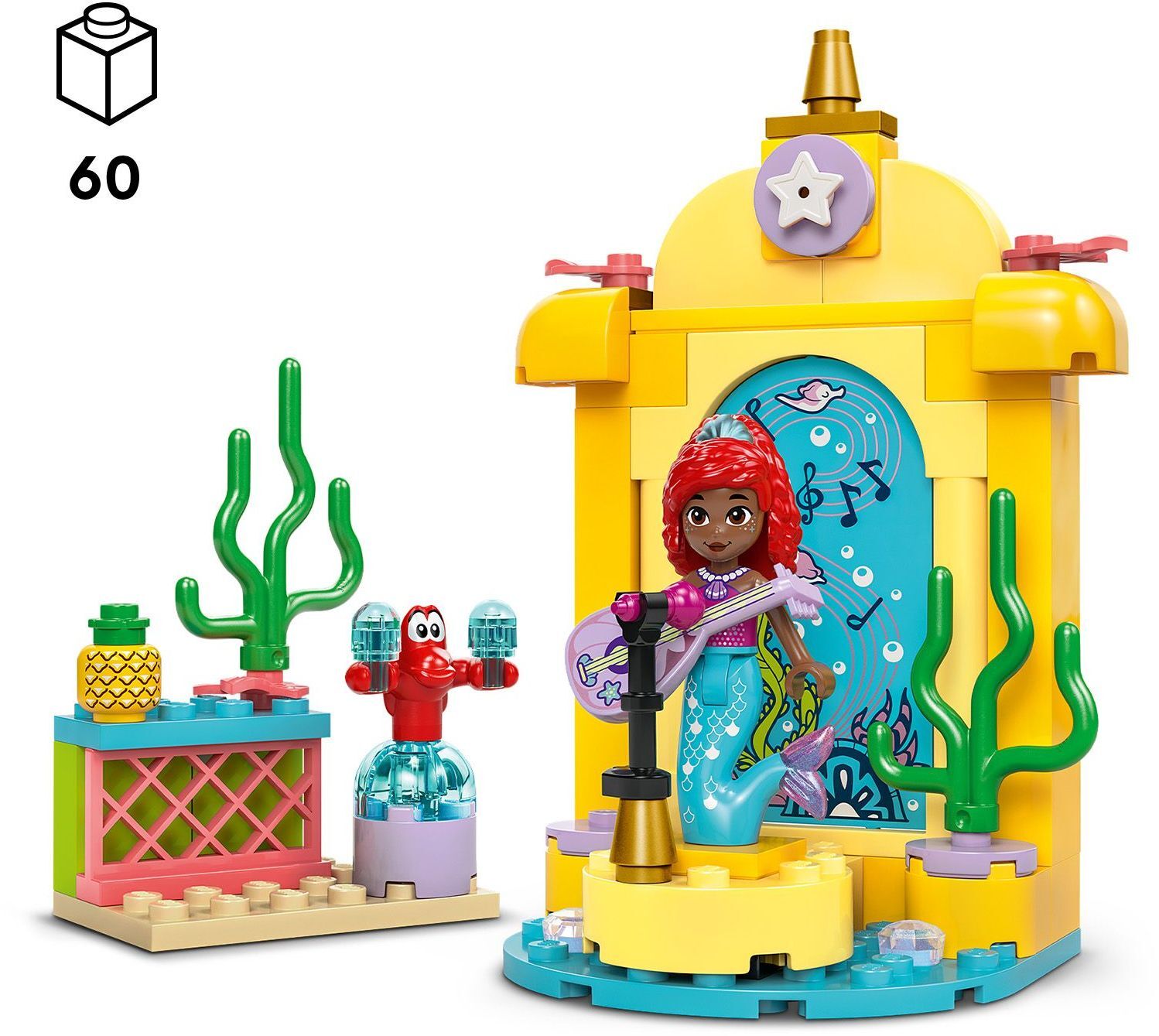 LEGO 43235 Disney Музыкальная сцена для Ариэль фото 2