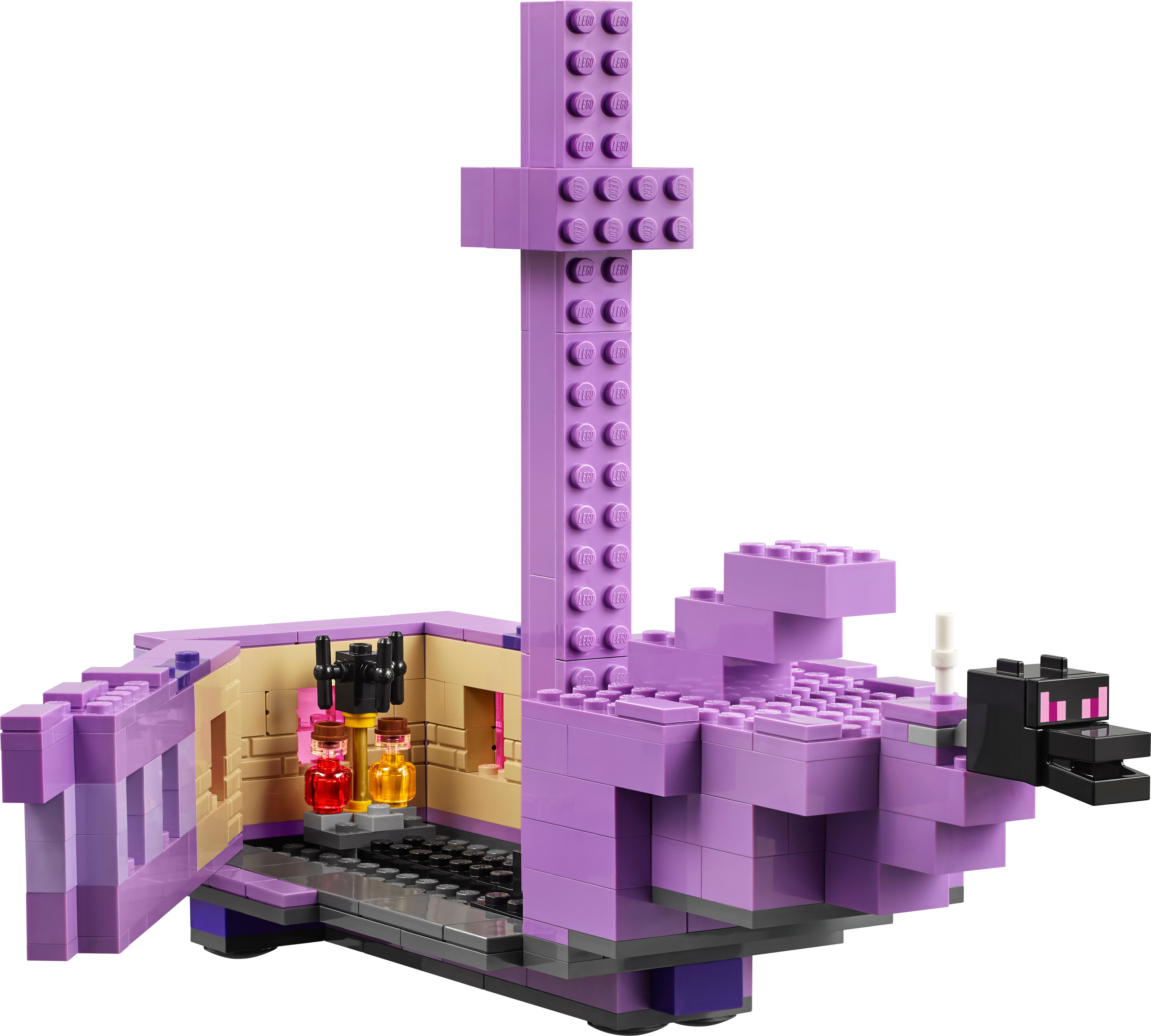 Конструктор LEGO 21264 Minecraft Дракон Энду и Корабль Крафото5