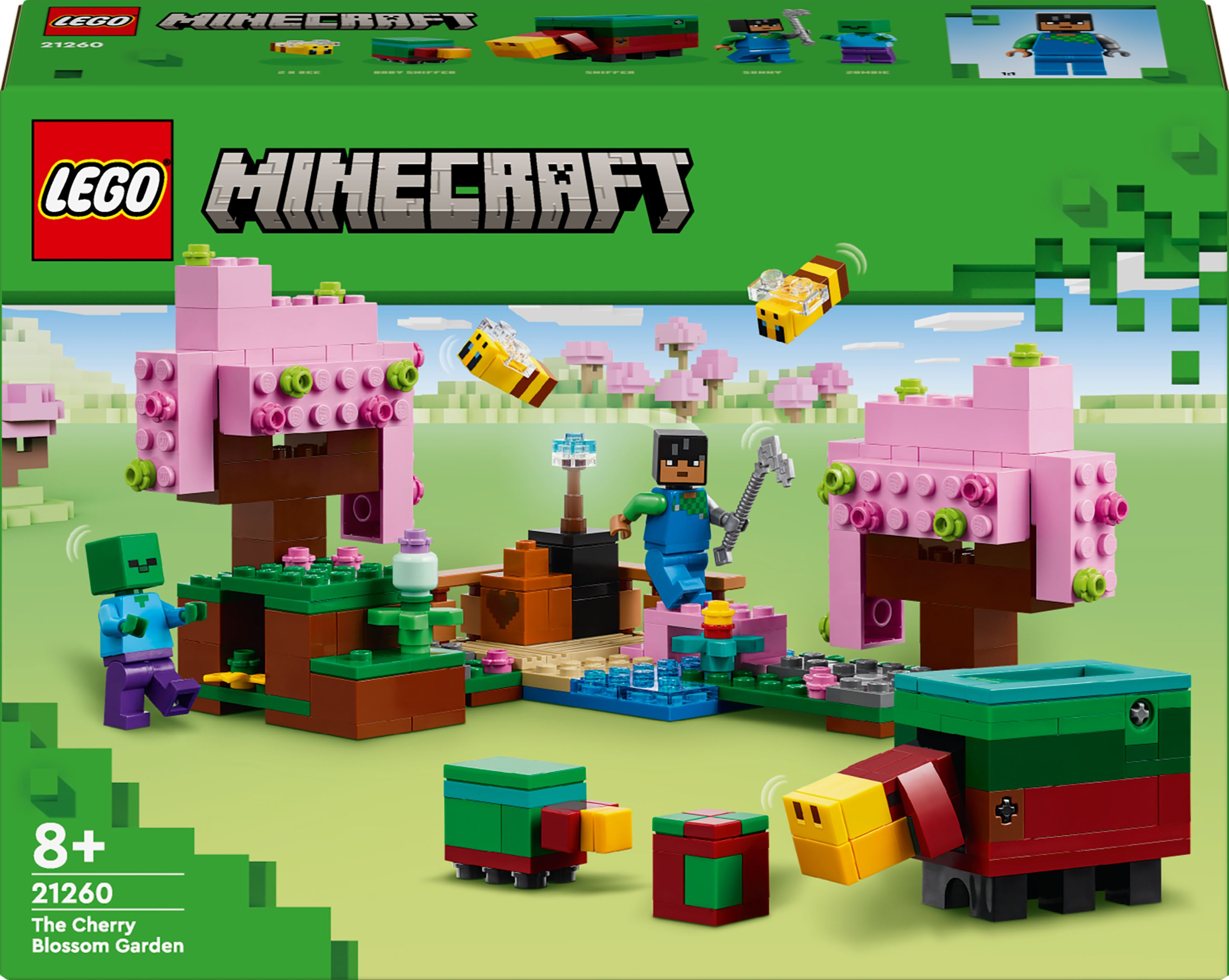 Конструктор LEGO 21260 Minecraft Квітучий вишневий садфото3