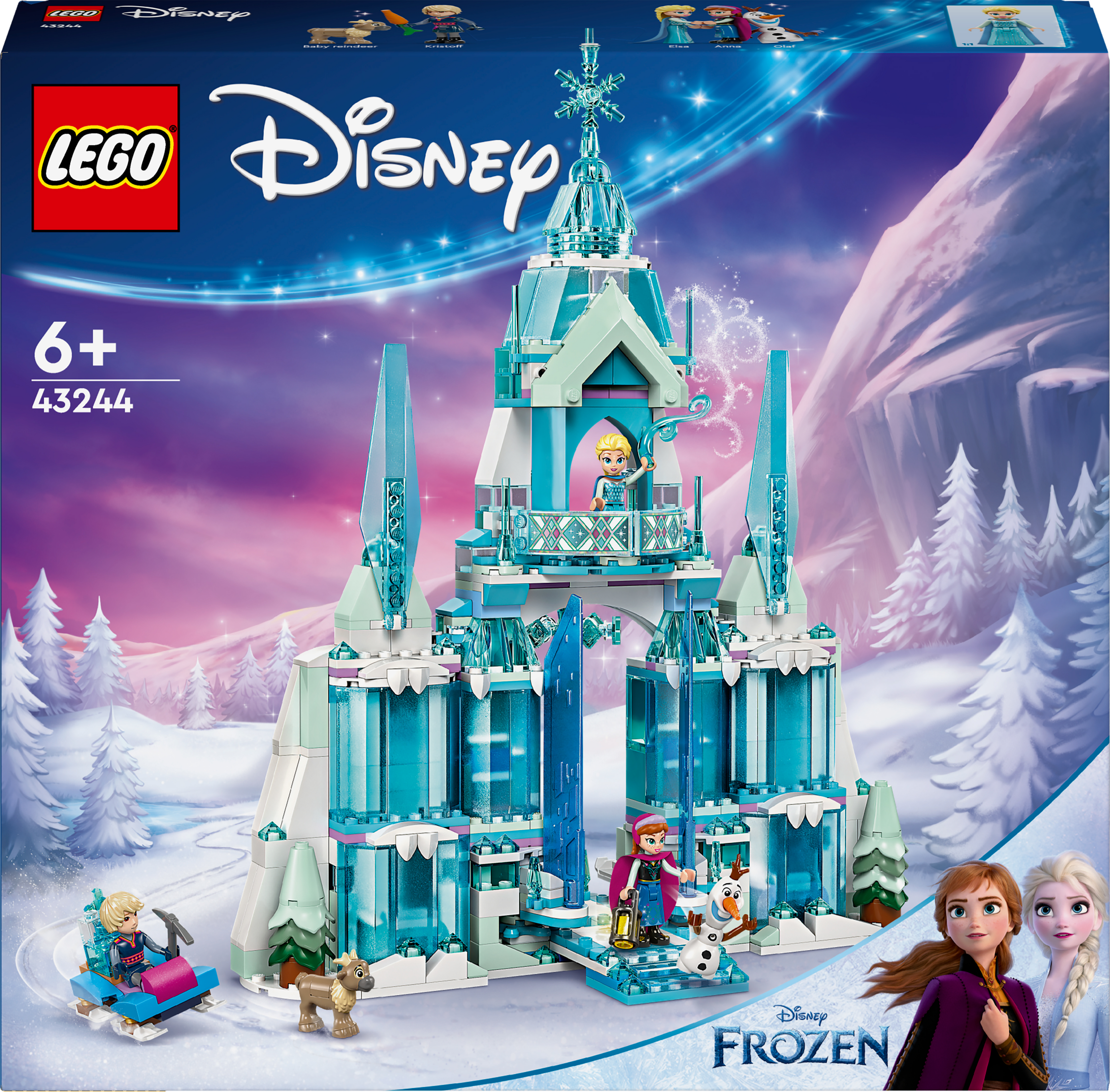 Конструктор LEGO 43244 Disney Ледяной дворец Эльзы фото 2