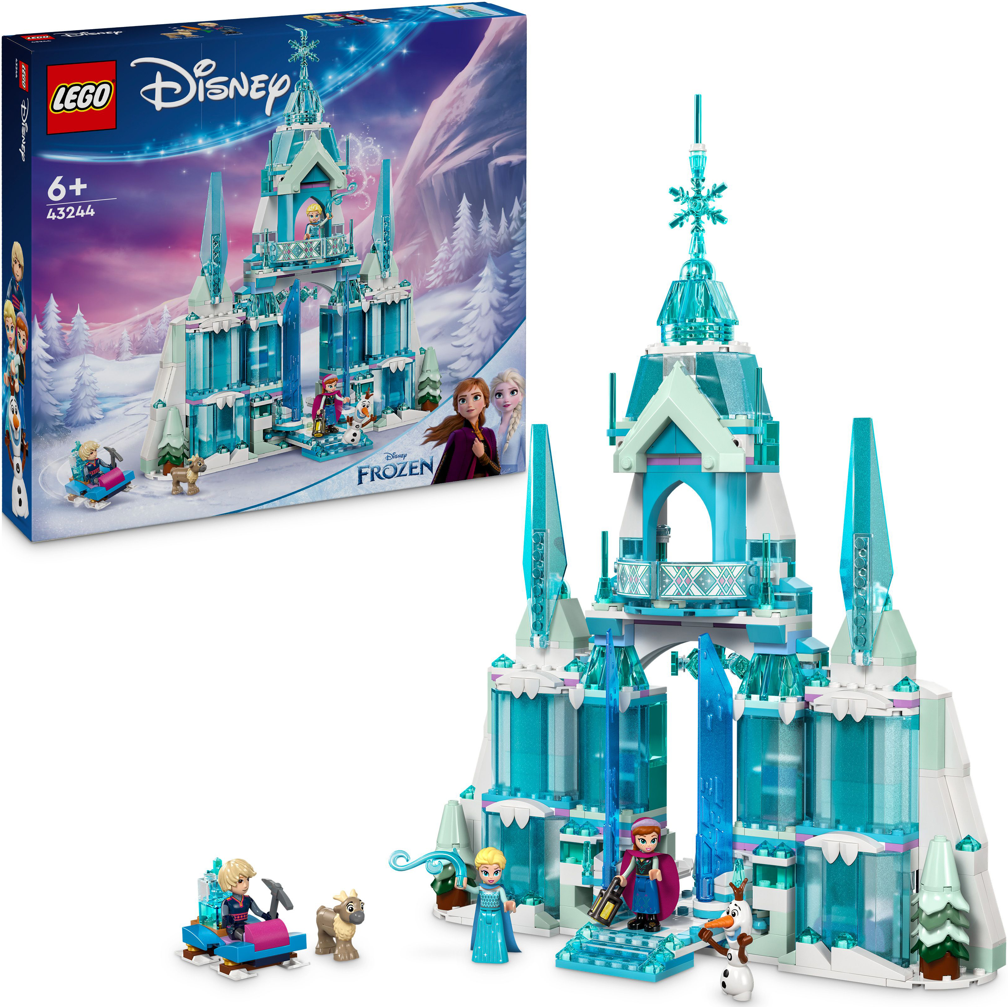 Конструктор LEGO 43244 Disney Ледяной дворец Эльзыфото13
