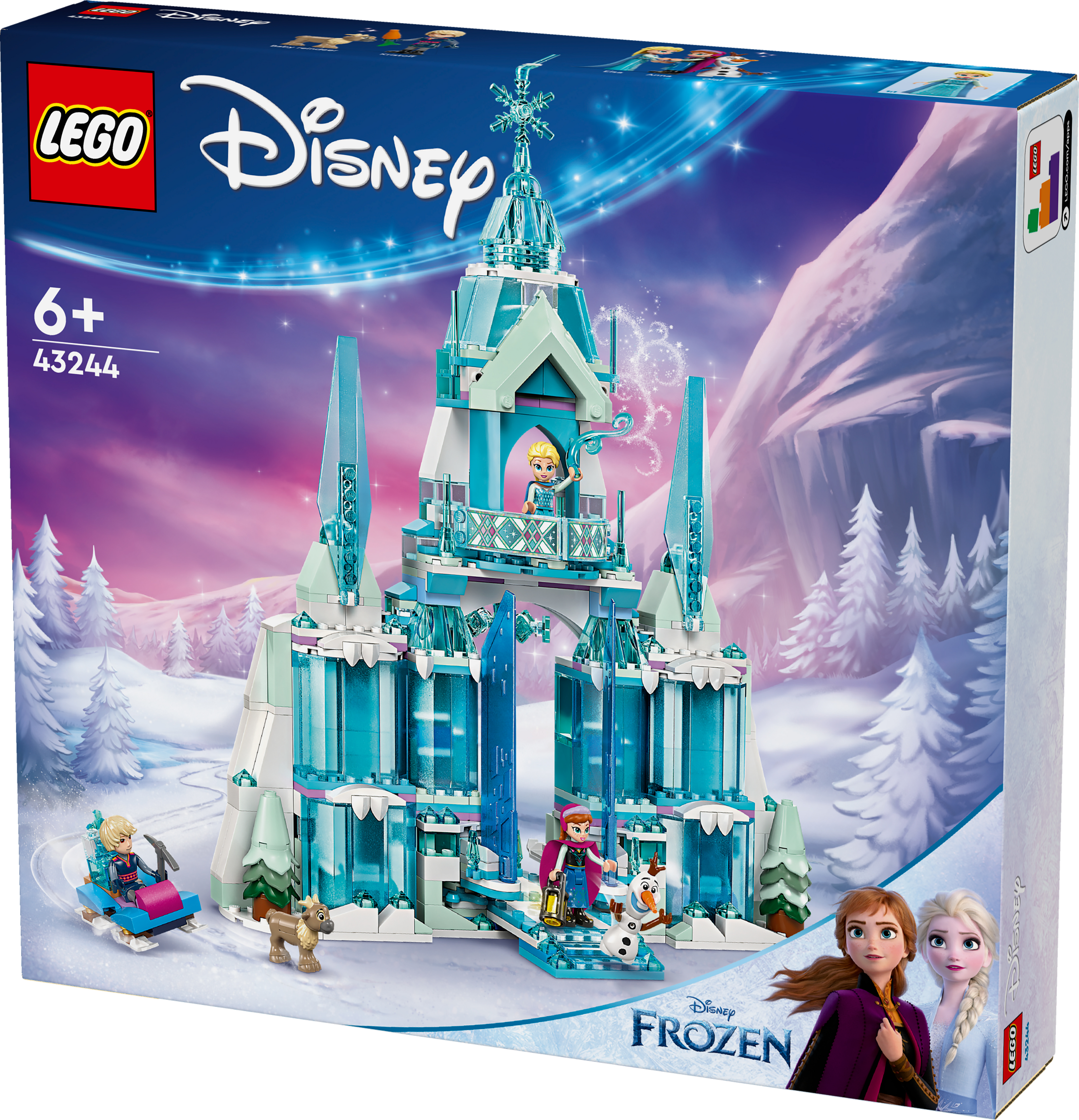 Конструктор LEGO 43244 Disney Ледяной дворец Эльзы фото 3