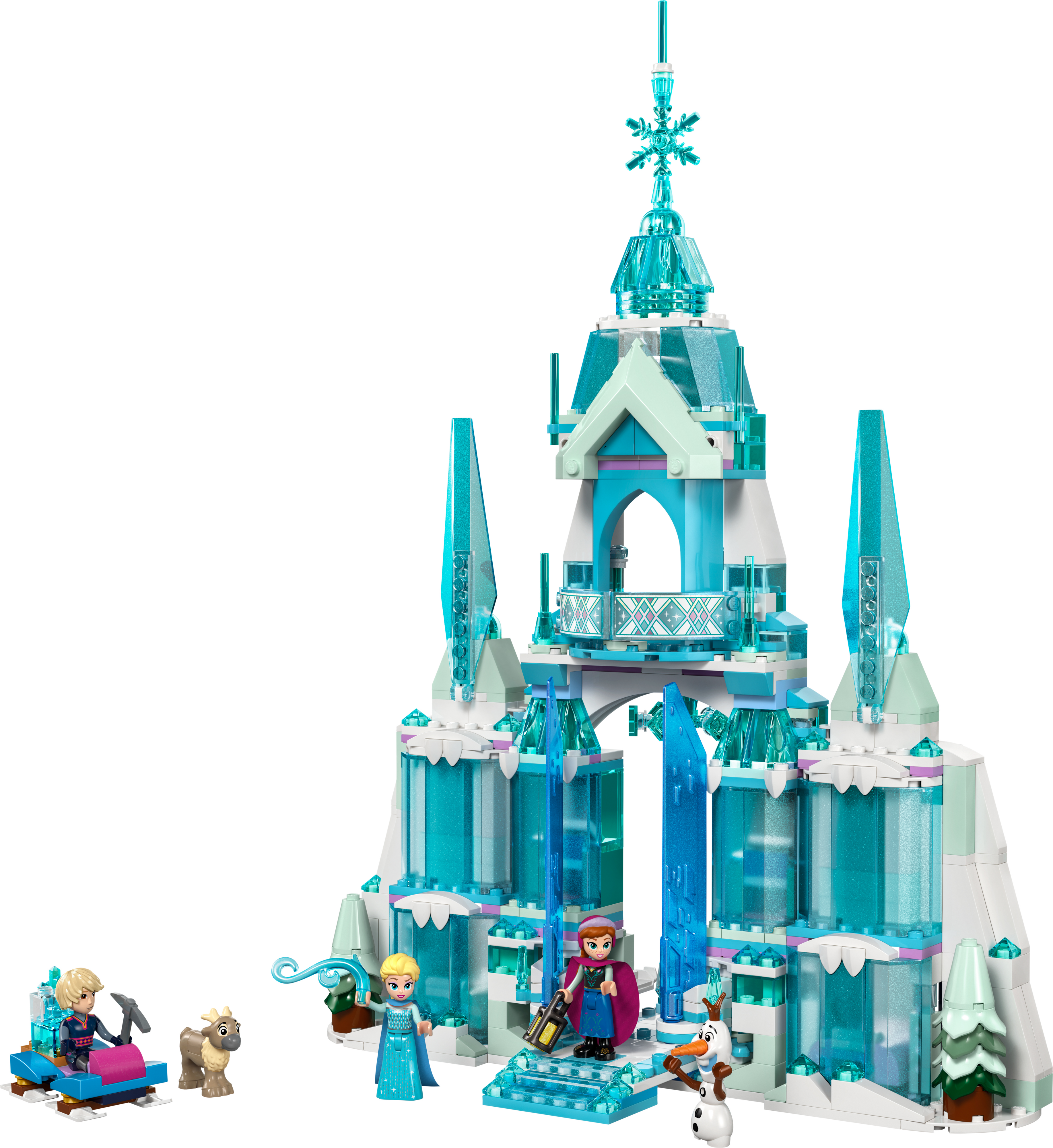 Конструктор LEGO 43244 Disney Ледяной дворец Эльзыфото5