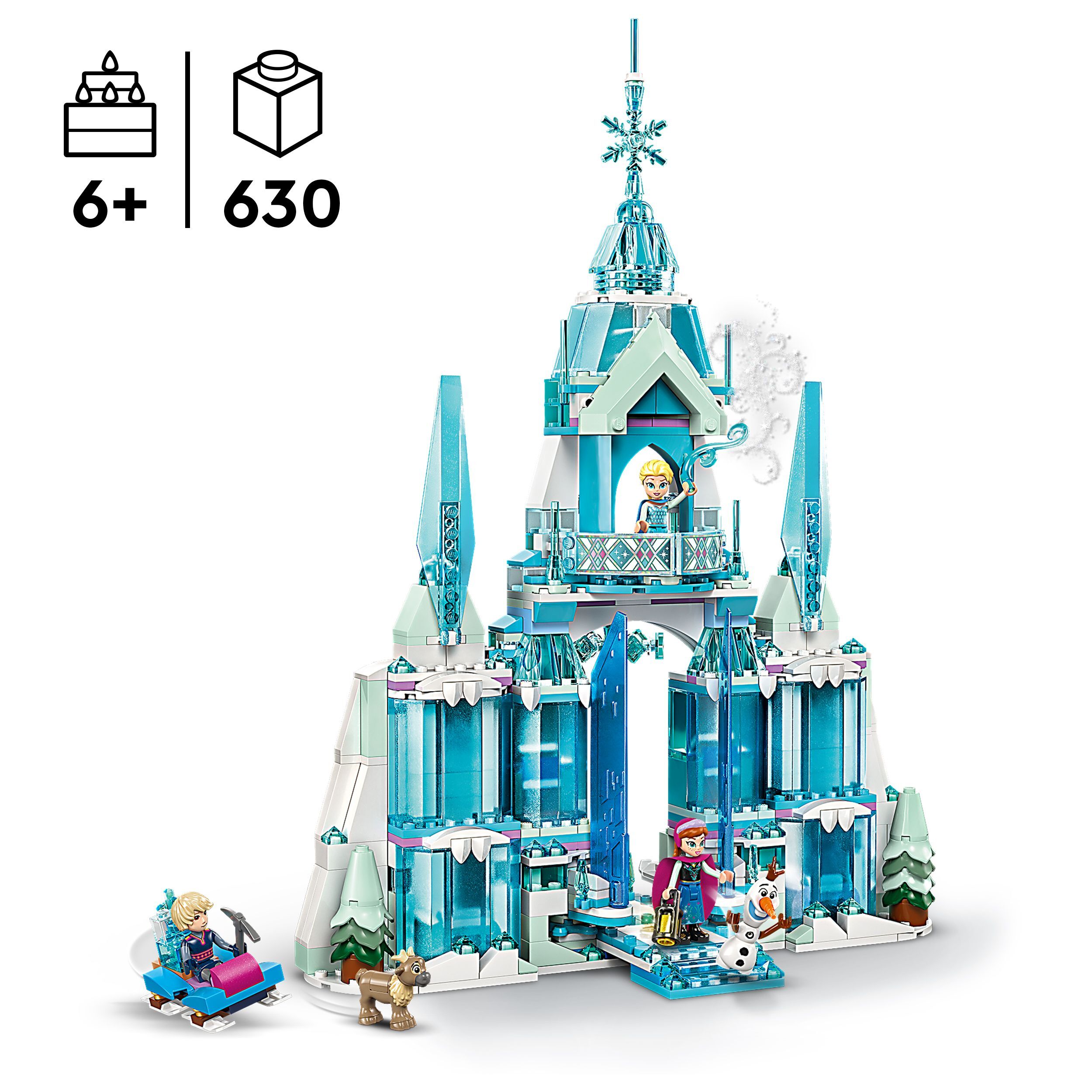 LEGO 43244 Disney Ледяной дворец Эльзы фото 2