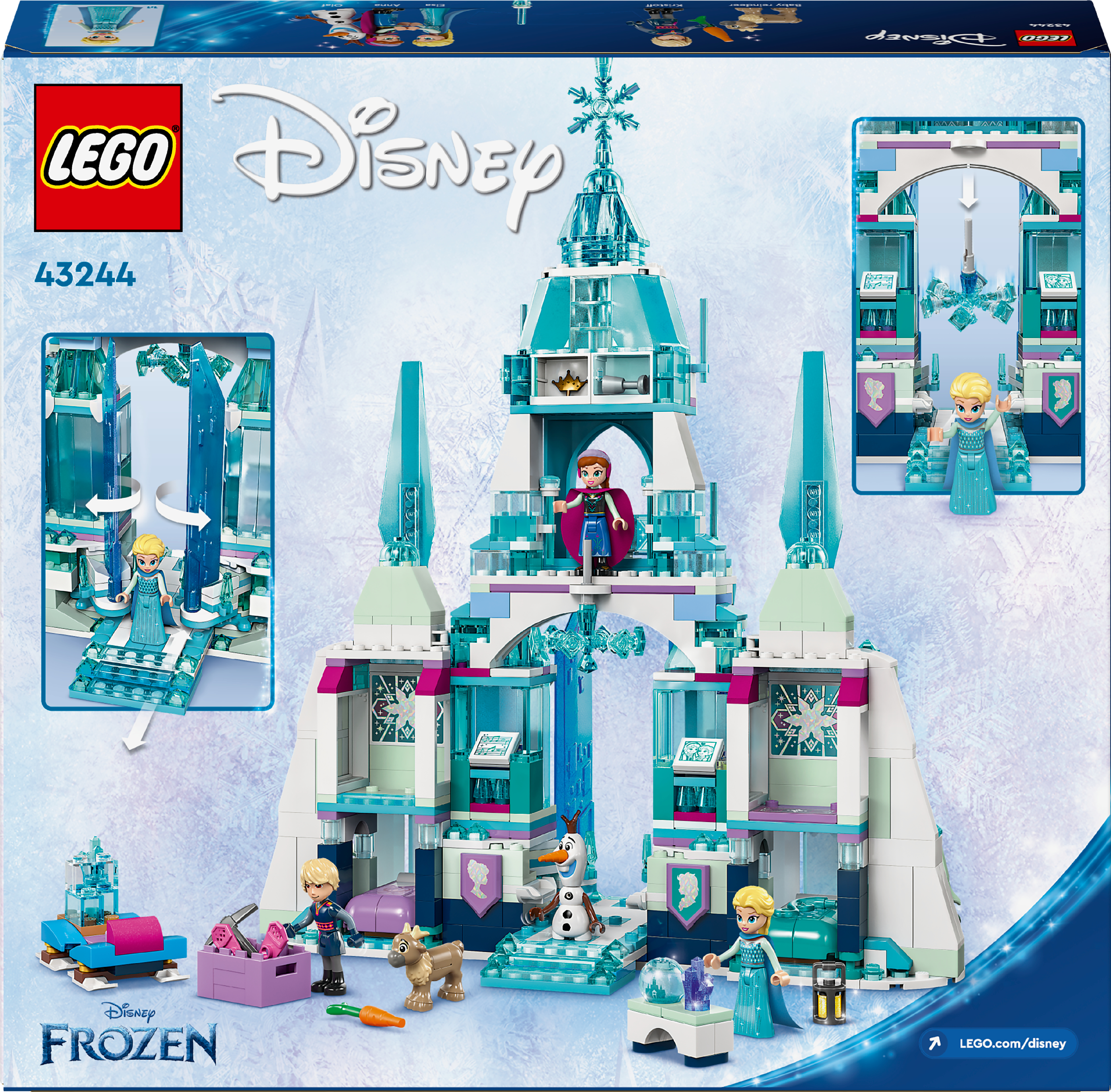 LEGO 43244 Disney Ледяной дворец Эльзы фото 17