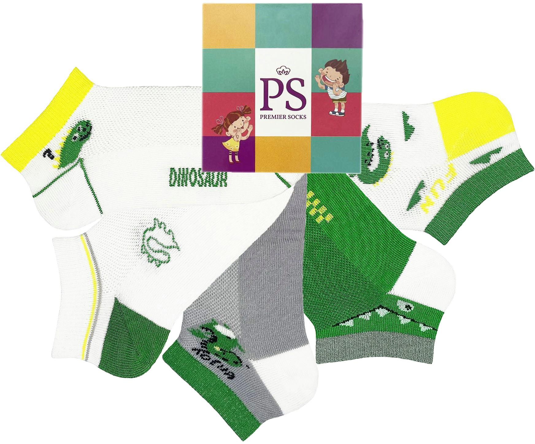 Набір шкарпеток Premier Socks 18-20 5 пар різнокольорові з принтом (4820163319735)фото7