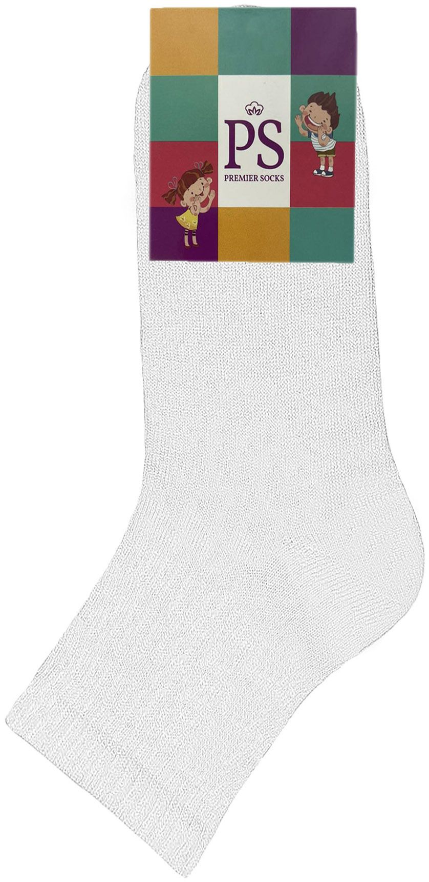 Шкарпетки дитячі Premier Socks 18-20 1 пара білі (4820163320137)фото2