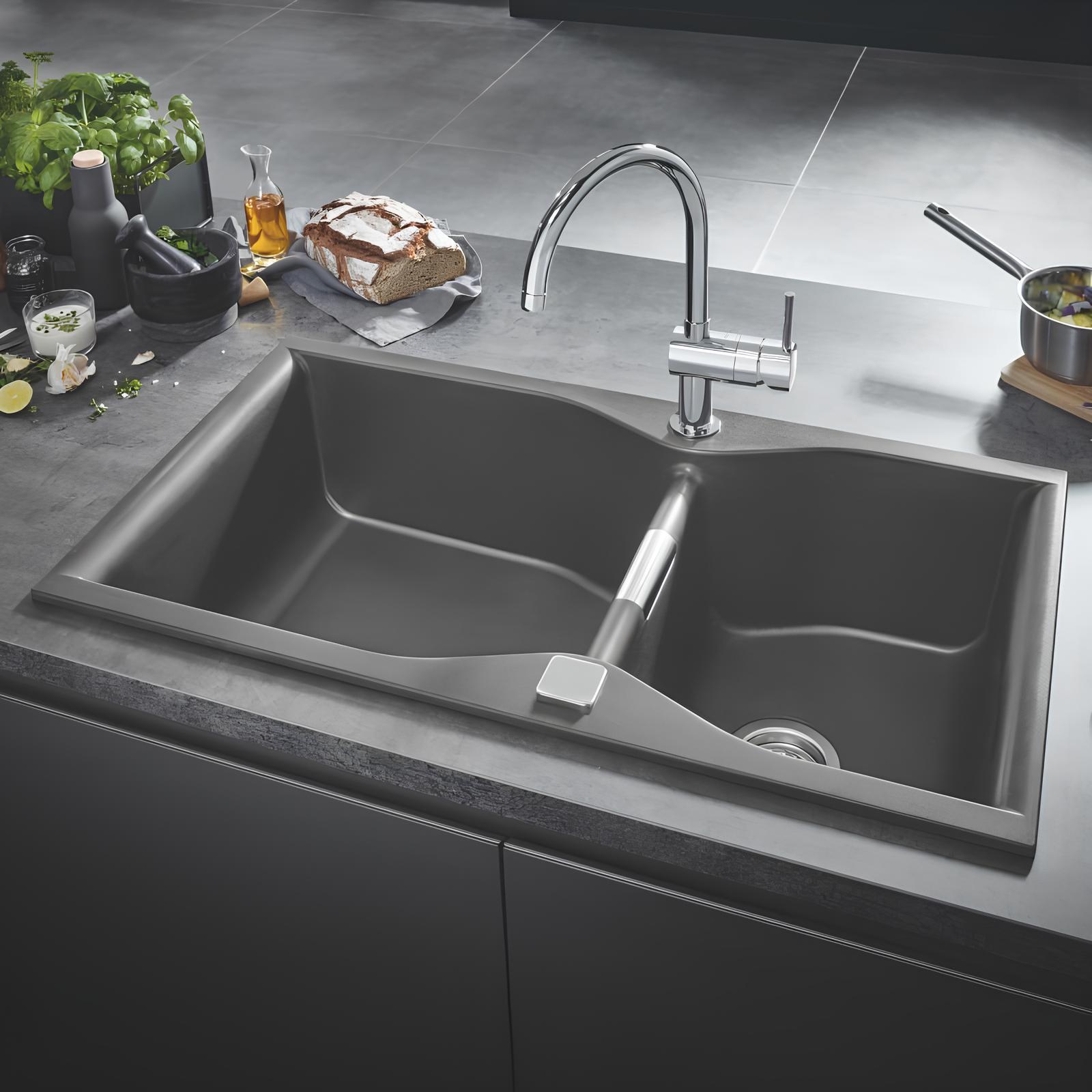 Мойка кухонная Grohe K700, 838x560x241мм (31658AT0) фото 4