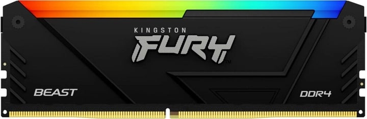Пам'ять для ПК Kingston DDR4 32GB KIT (16GBx2) 2666 FURY Beast RGBфото5