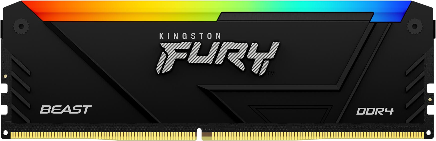 Память для ПК Kingston DDR4 8GB 3600 FURY Beast RGB фото 2