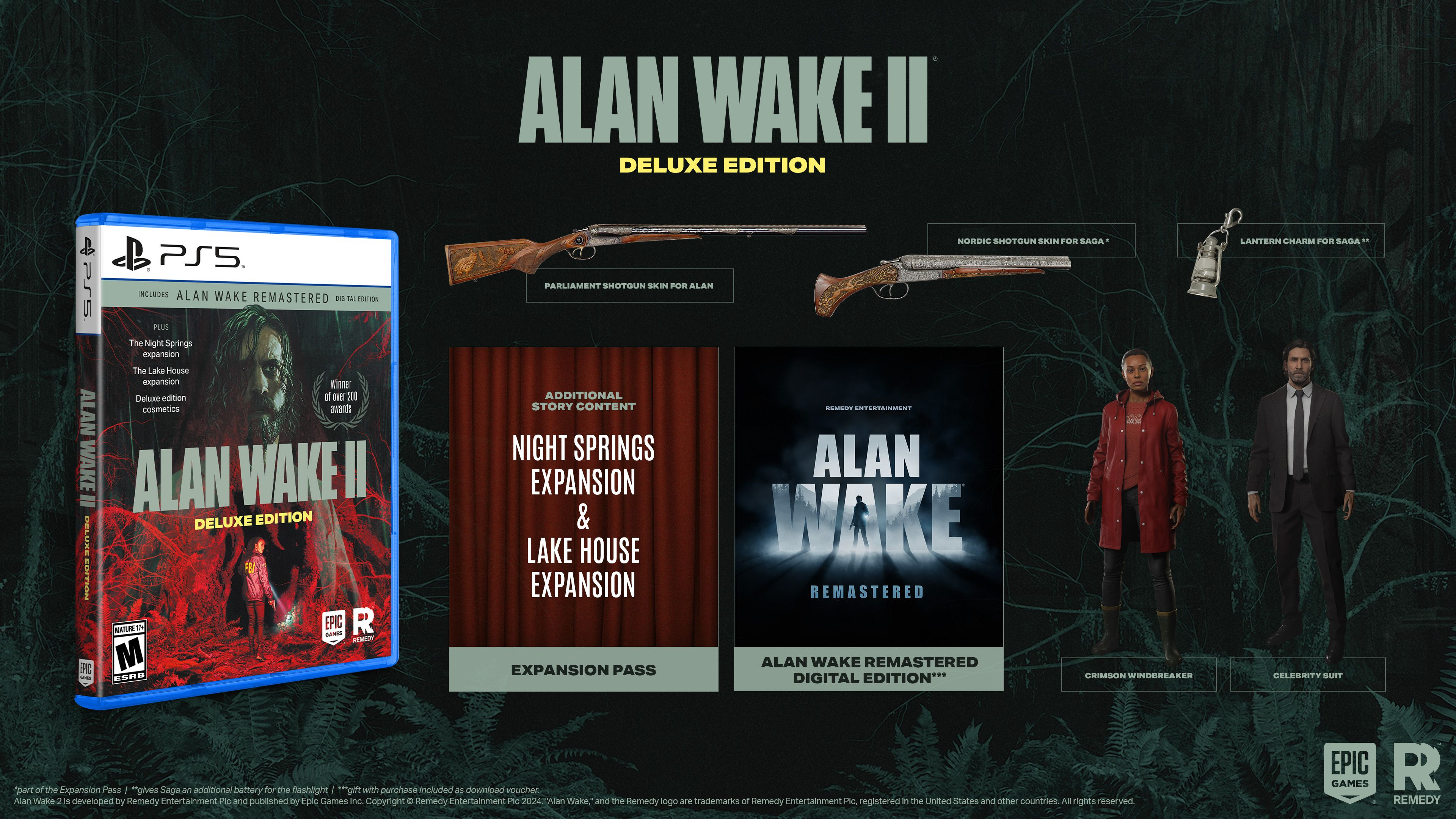 Игра Alan Wake 2 Deluxe Edition (PS5) фото 3