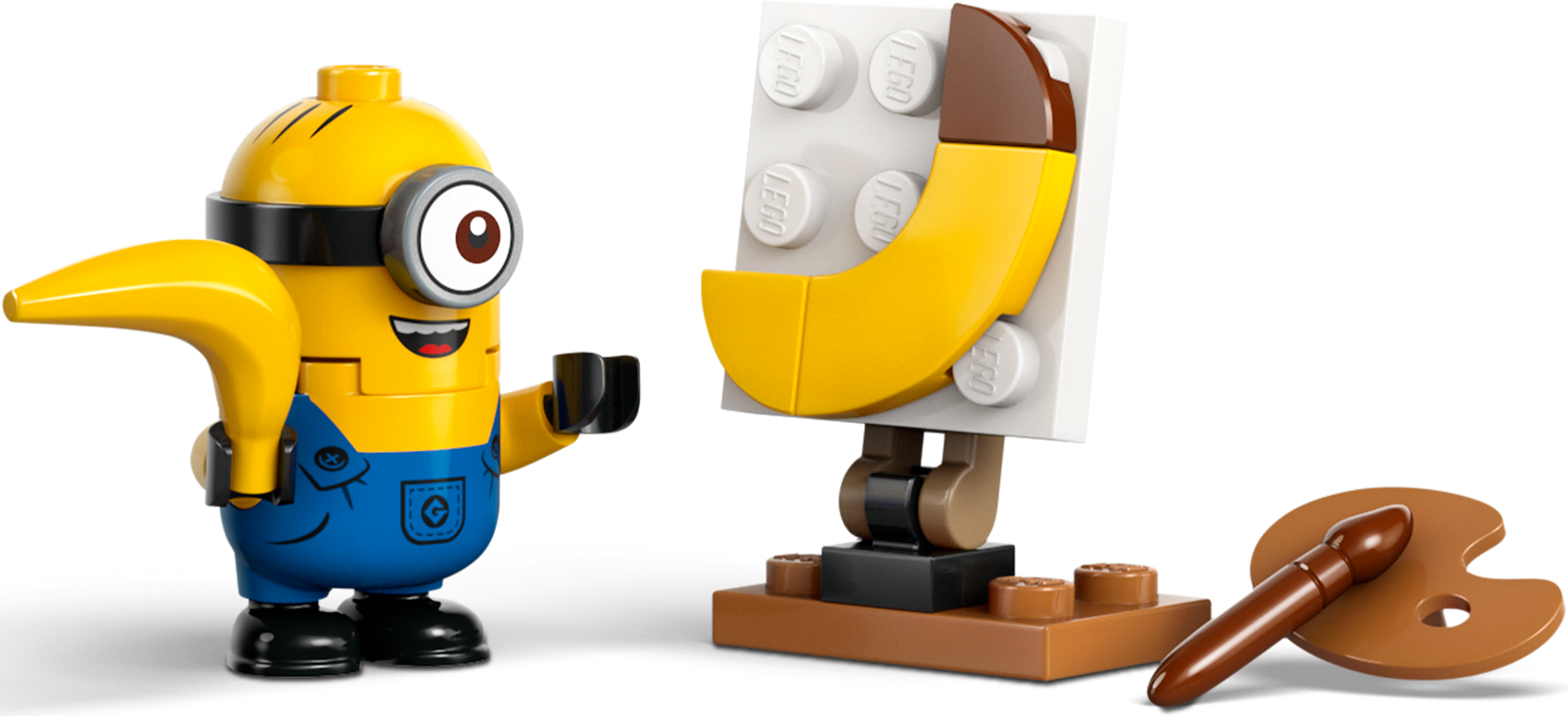 Конструктор LEGO 75580 Миньоны и банановый автомобиль фото 9
