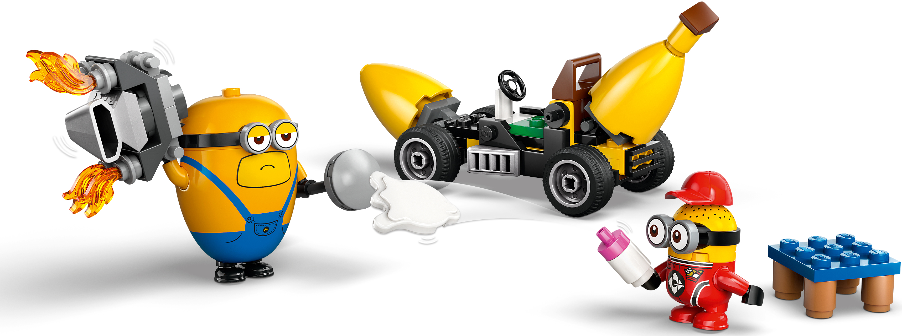 Конструктор LEGO 75580 Миньоны и банановый автомобиль фото 6
