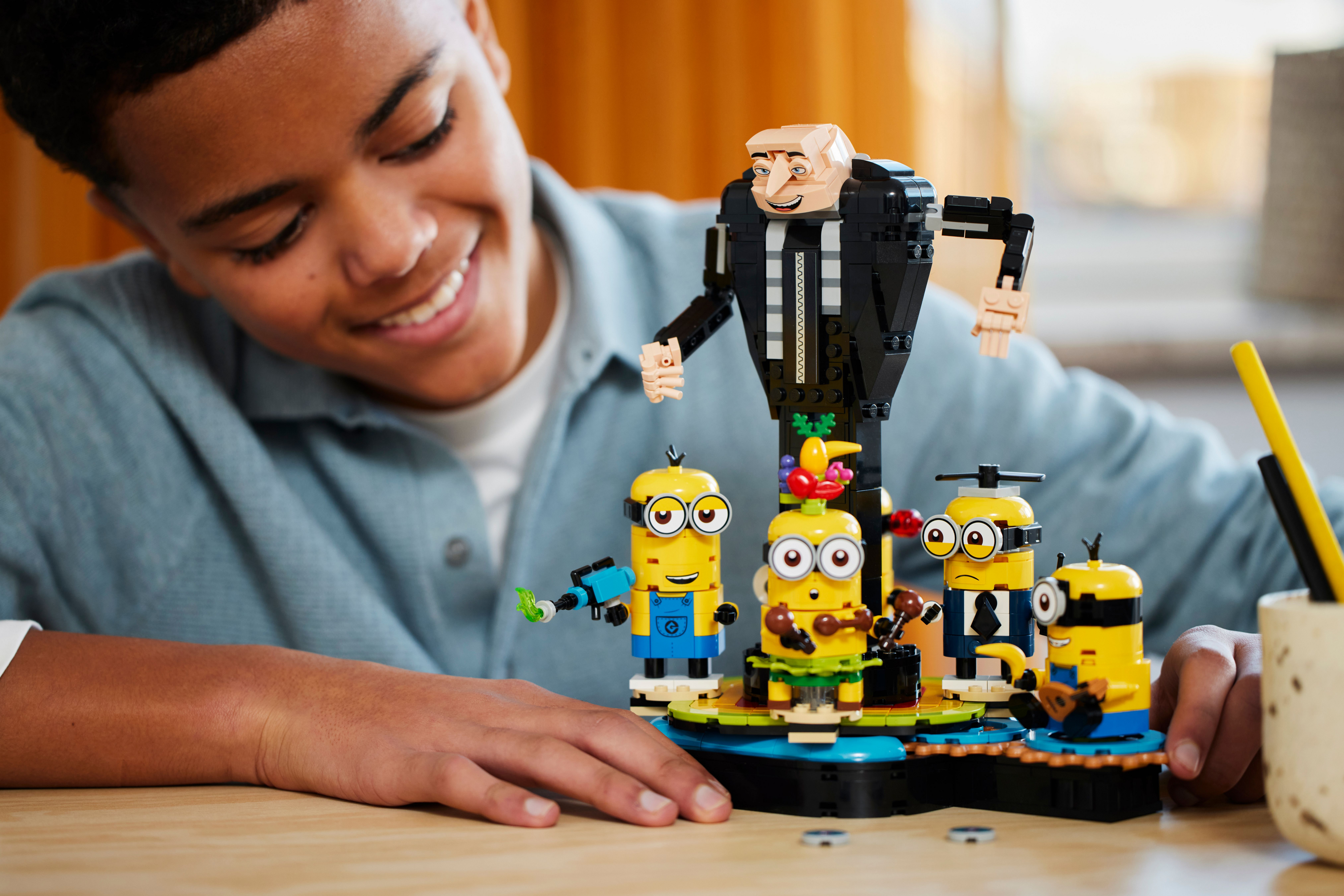 Конструктор LEGO 75582 Гру та Міньйони з кубиківфото11