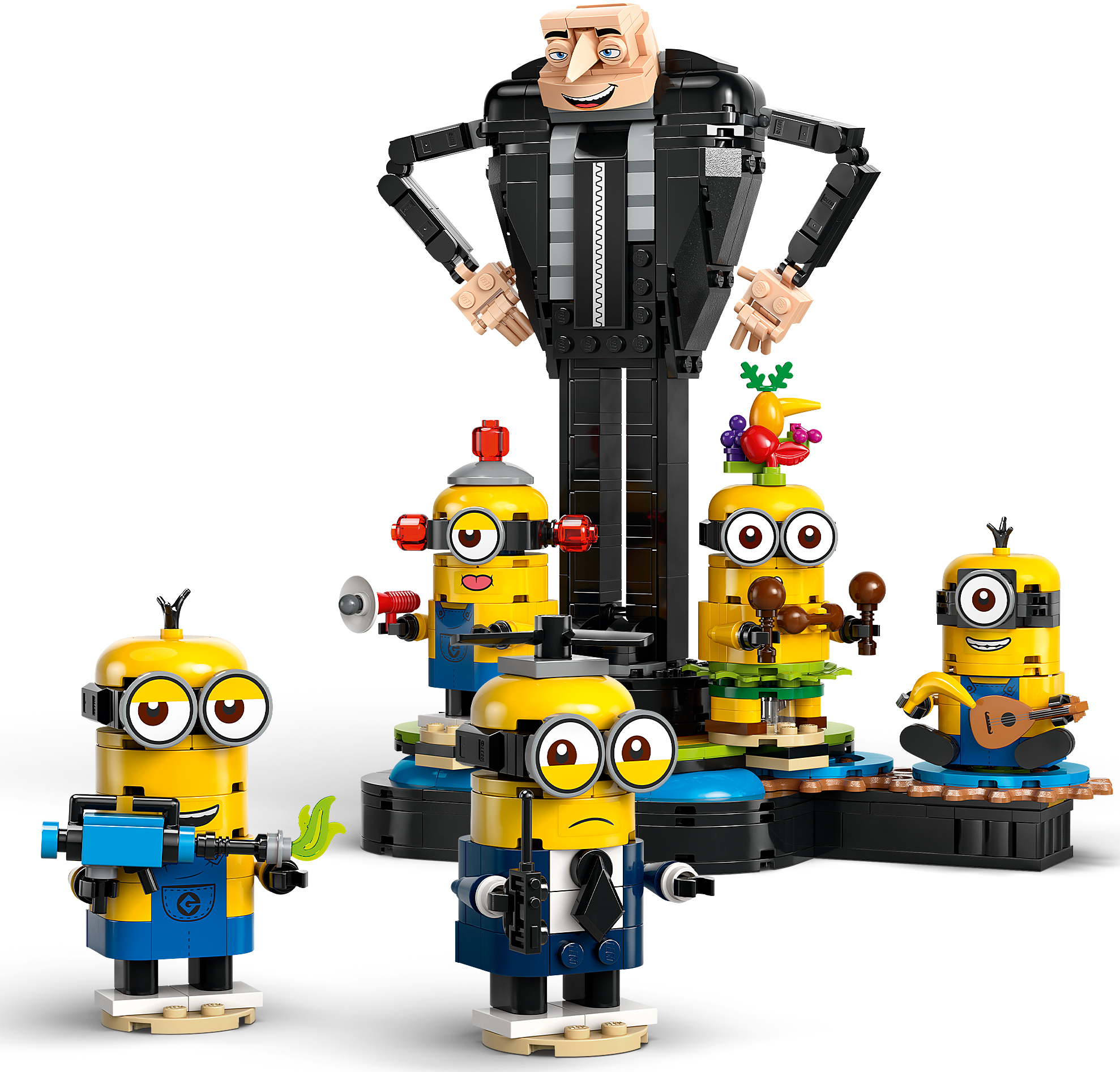 Конструктор LEGO 75582 Гру та Міньйони з кубиківфото4