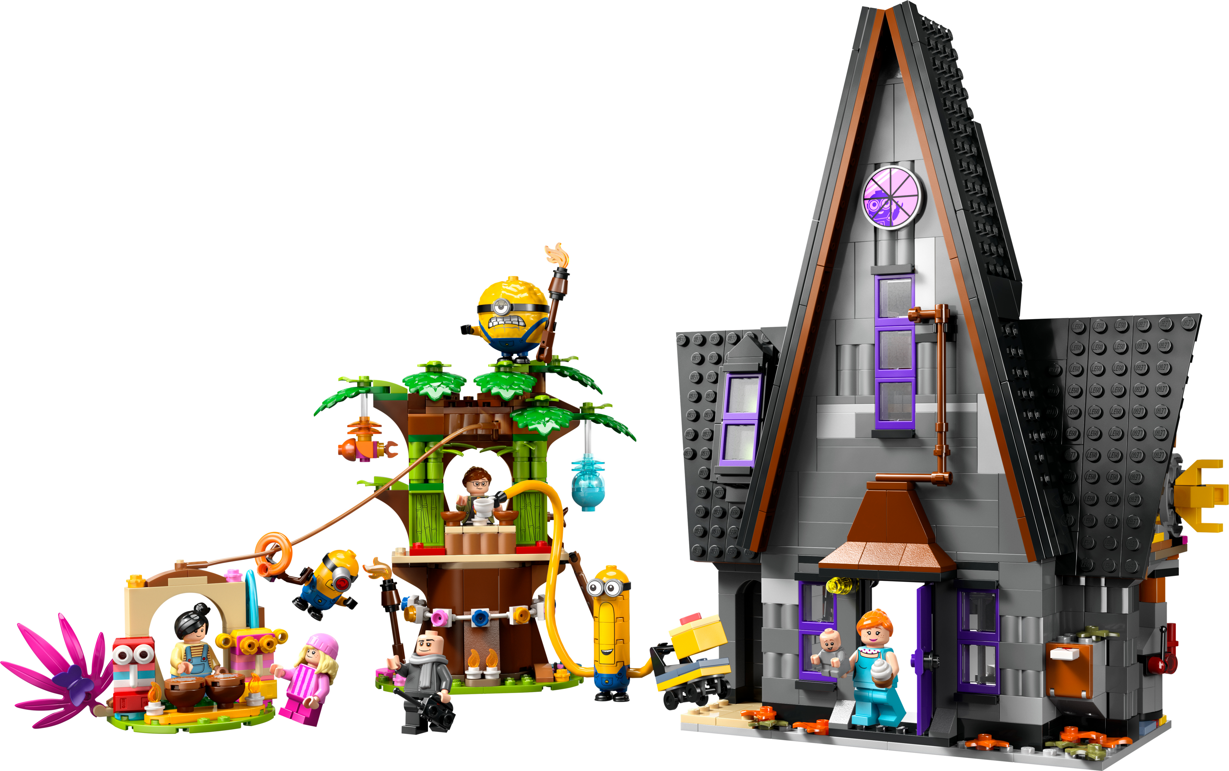 Конструктор LEGO 75583 Сімейний маєток Ґру та Міньйонівфото4