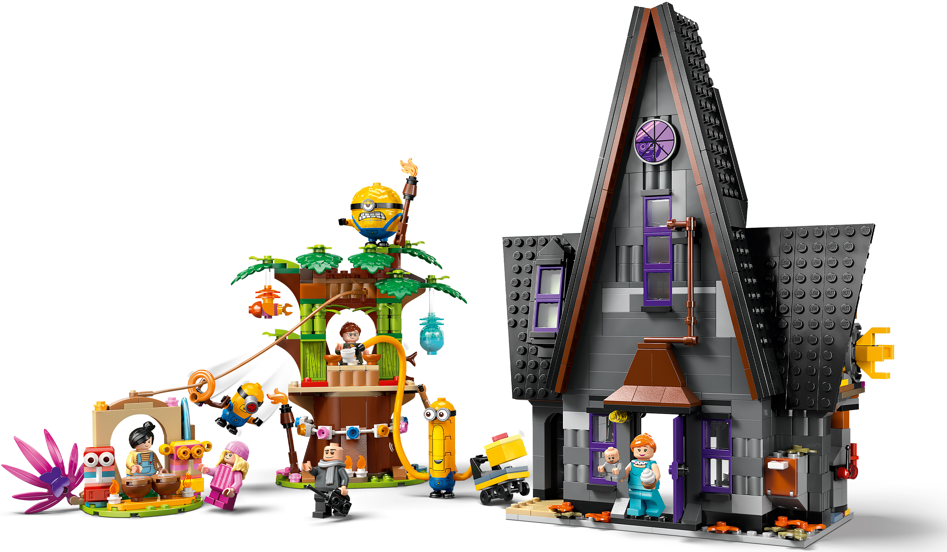 Конструктор LEGO 75583 Сімейний маєток Ґру та Міньйонівфото6