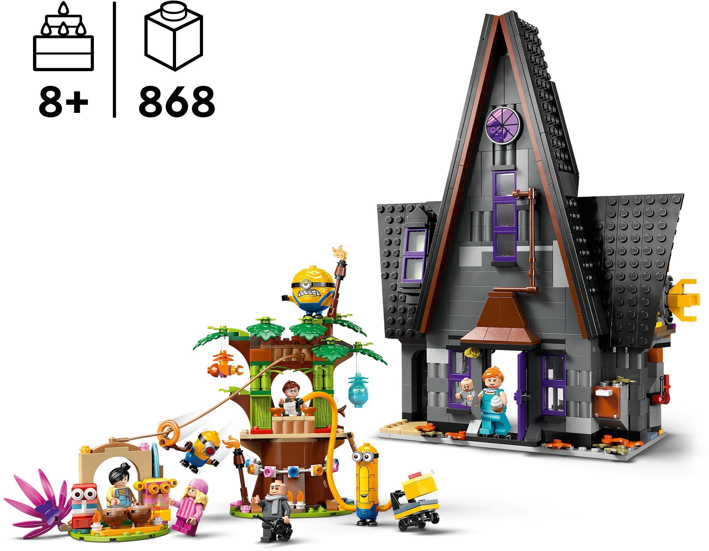 LEGO 75583 Семейное имение Гру и Миньонов фото 2
