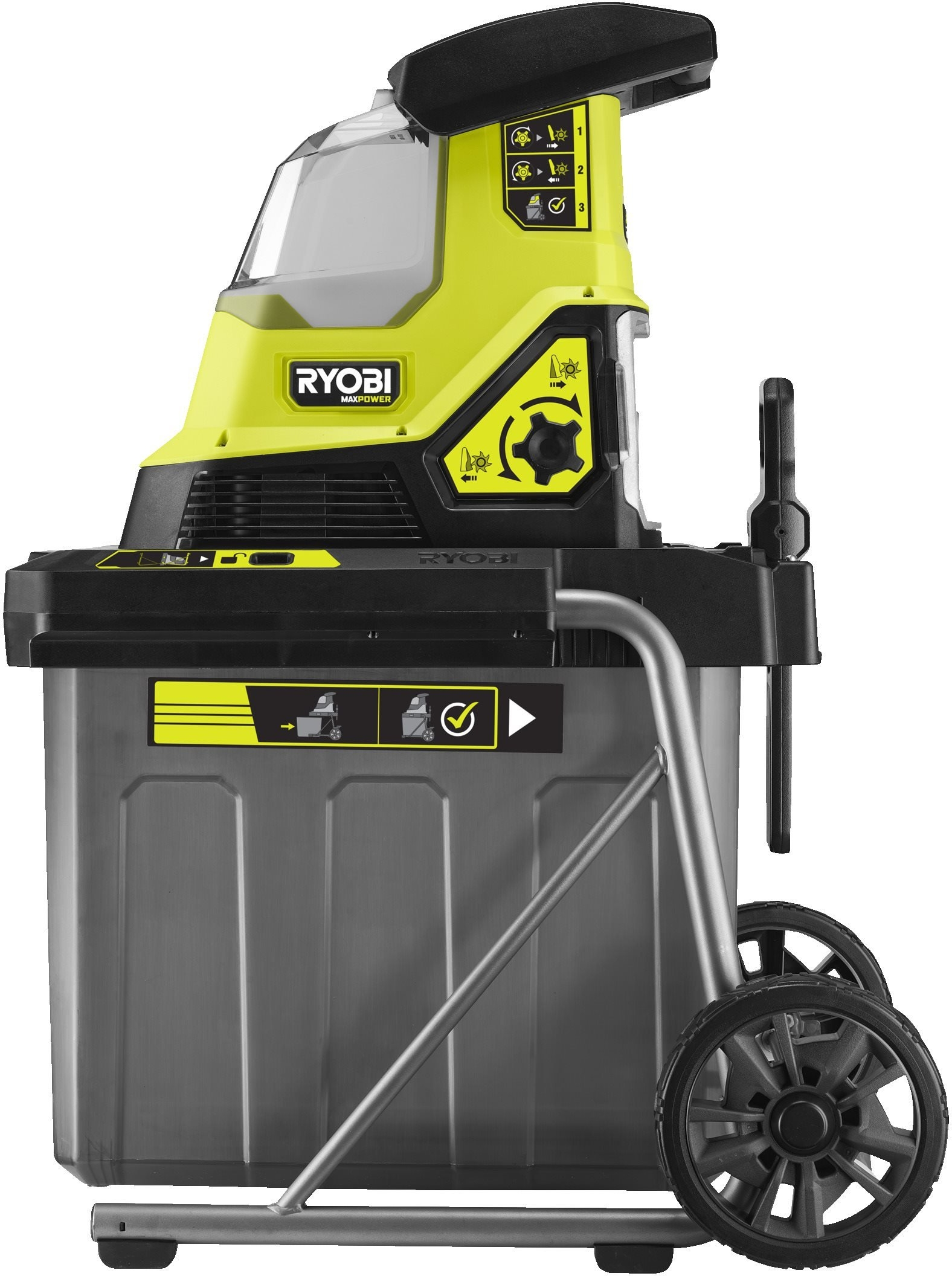 Садовый измельчитель Ryobi RY36SHX40-0, аккумуляторный 36В MAX POWER, 40мм без АКБ и ЗУ (5133005451) фото 2