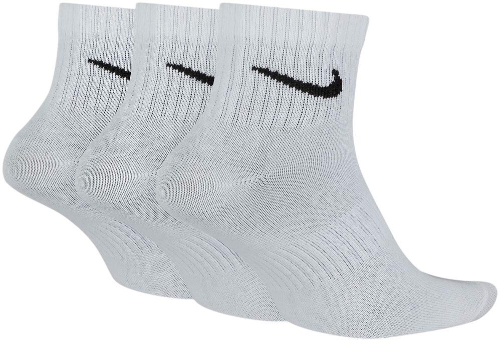 Набір шкарпеток Nike Everyday Lightweight SX7677-100 L 3 пари біліфото2