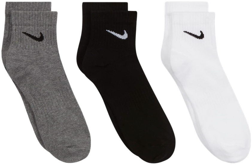 Набір шкарпеток Nike Everyday Lightweight SX7677-964 L 3 пари різнокольоровіфото3