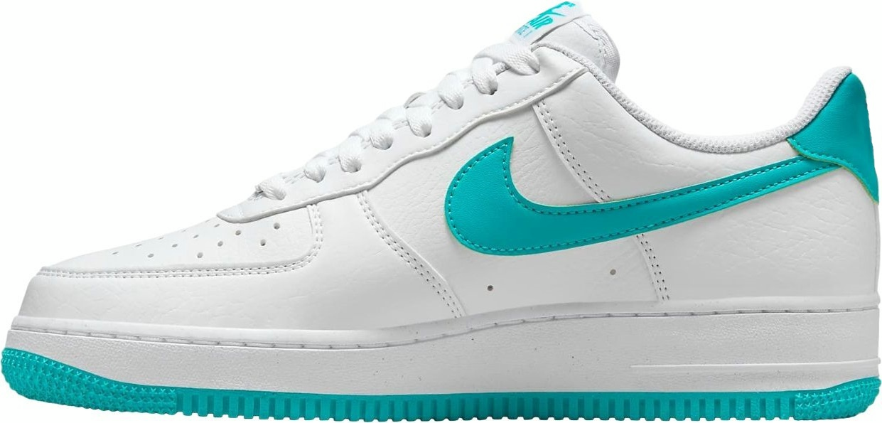 Кеди жіночі Nike Air Force 1 07 NN DV3808-107 40 (8.5 US) біло-бірюзовіфото2