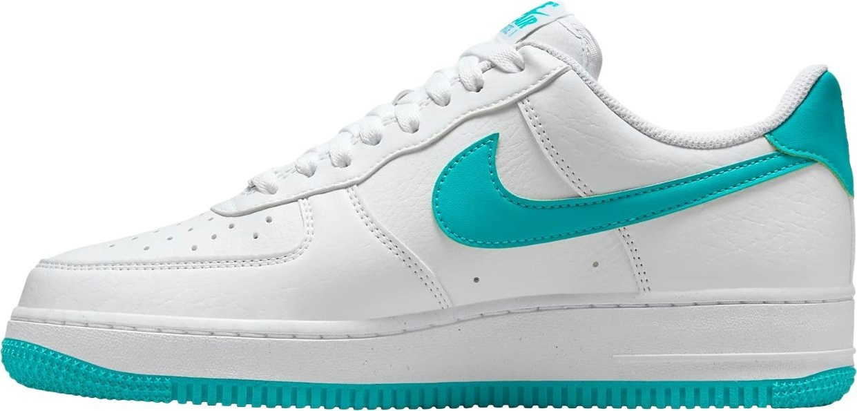 Кеди жіночі Nike Air Force 1 07 NN DV3808-107 40 (8.5 US) біло-бірюзовіфото
