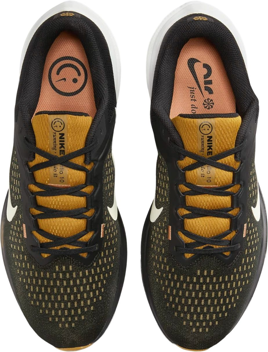 Кроссовки мужские Nike Air Winflo 10 DV4022-009 42 (8.5 US) черно-желтые фото 4