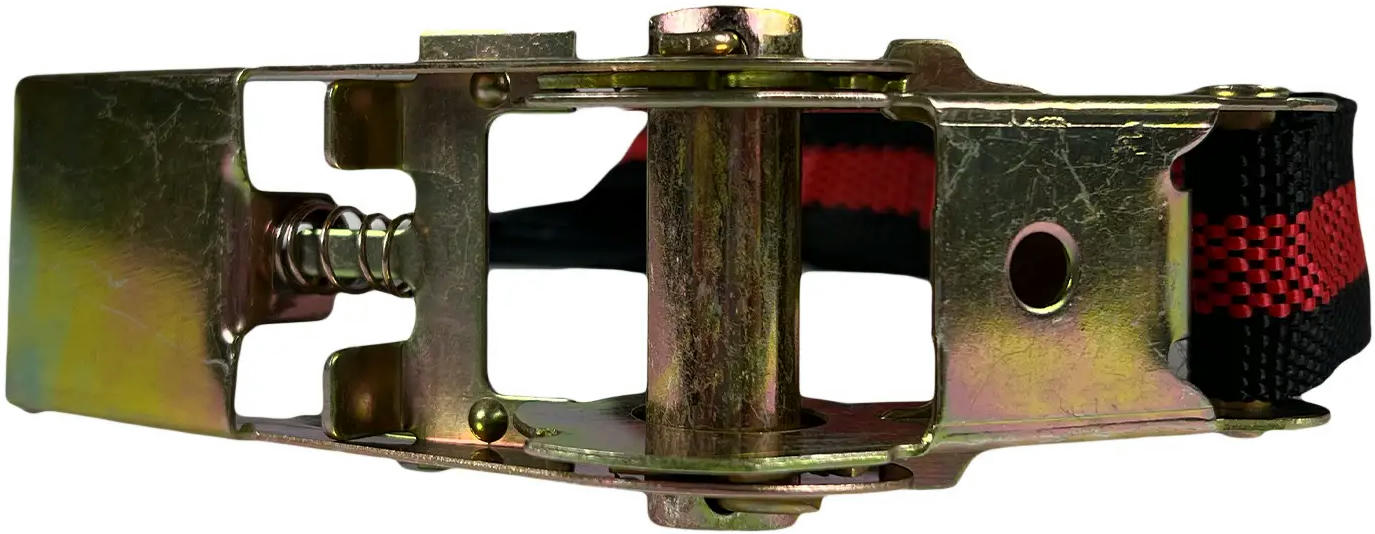 Стяжной ремень Poputchik 25мм х 5м с храповиком и крючками Cinghia Plus (18205-IS) фото 3