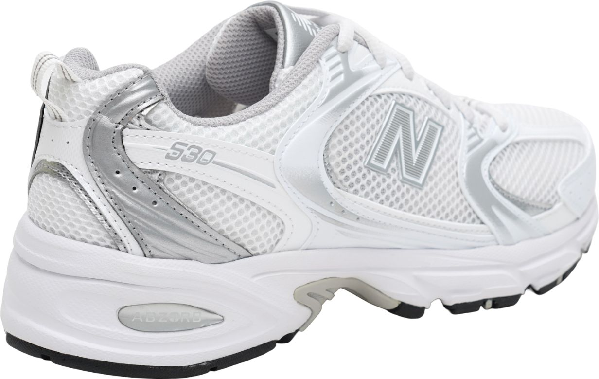 Кросівки жіночі New Balance 530 MR530EMA 37.5 (5 US) біло-сріблястіфото3