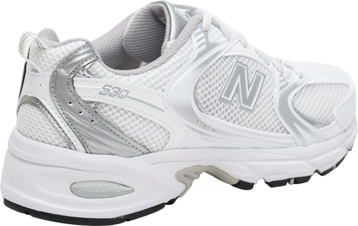 Кросівки жіночі New Balance 530 MR530EMA 37.5 (5 US) біло-сріблястіфото5